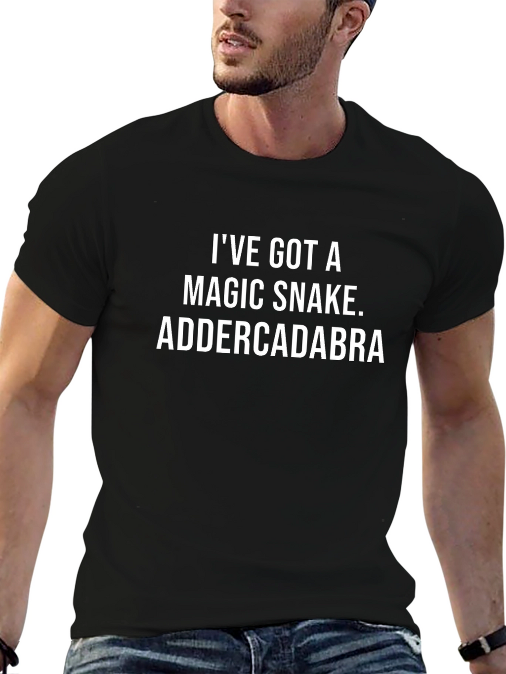 Magic Snake Addercadabra T-Shirt - Mens