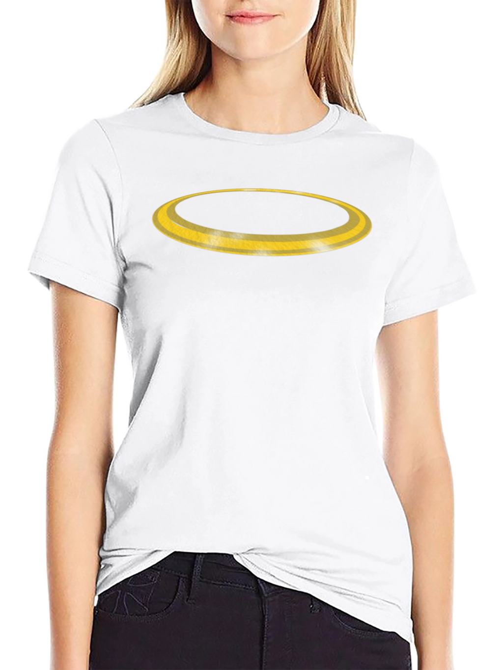 Halo Graphic Tee - Angelic Style