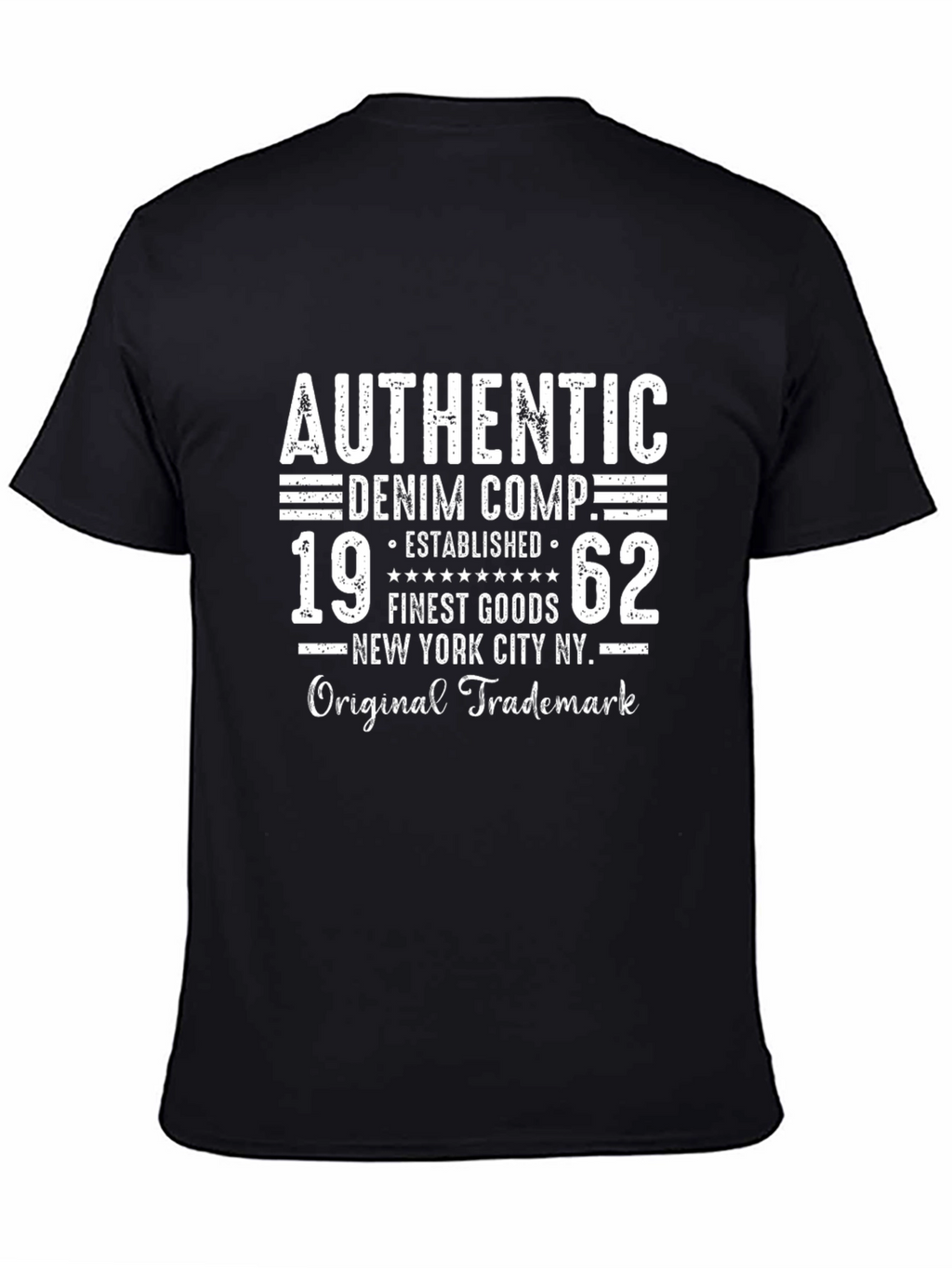 Authentic Denim Tee - Established 1962