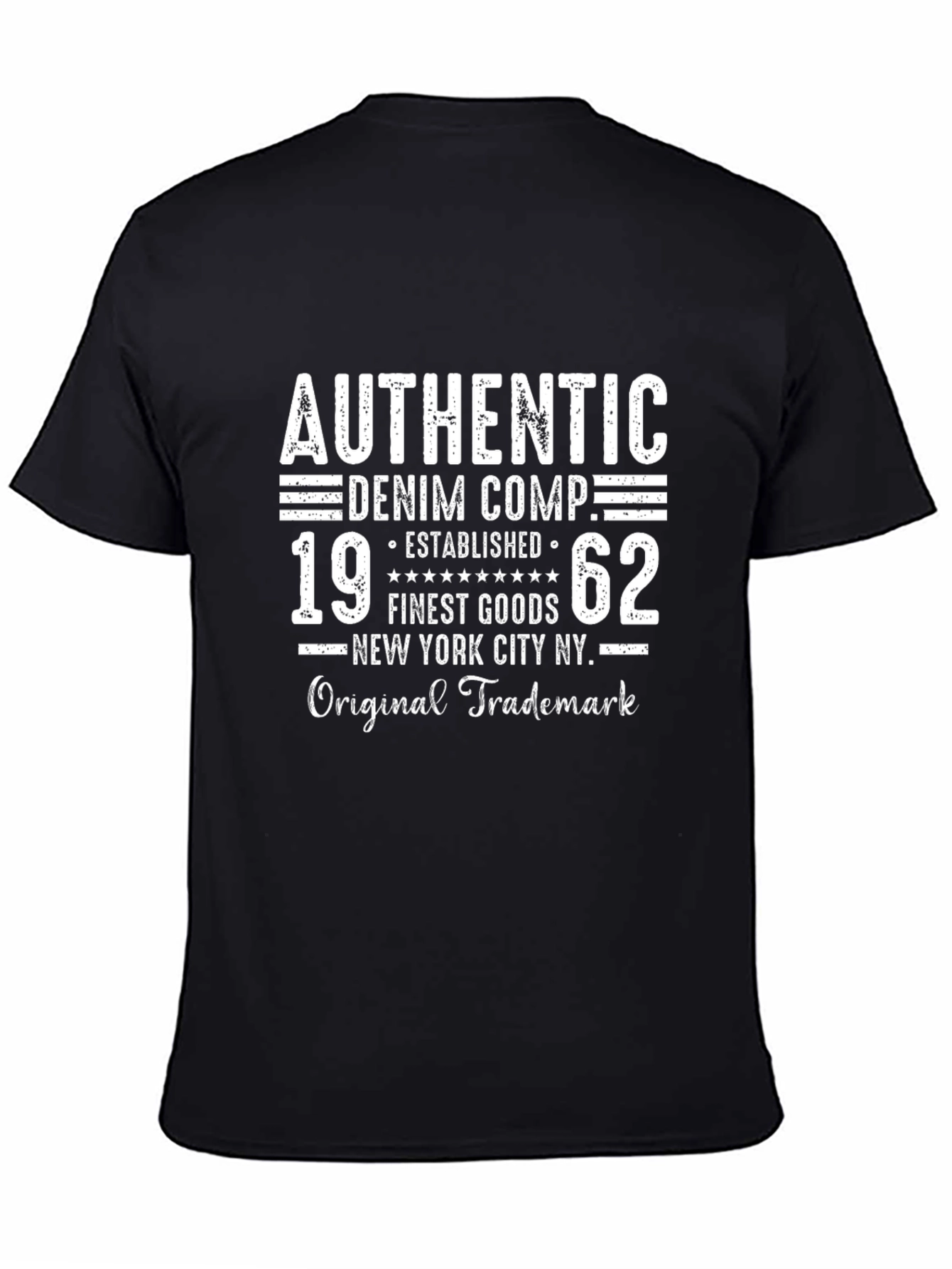 Authentic Denim Tee - Established 1962