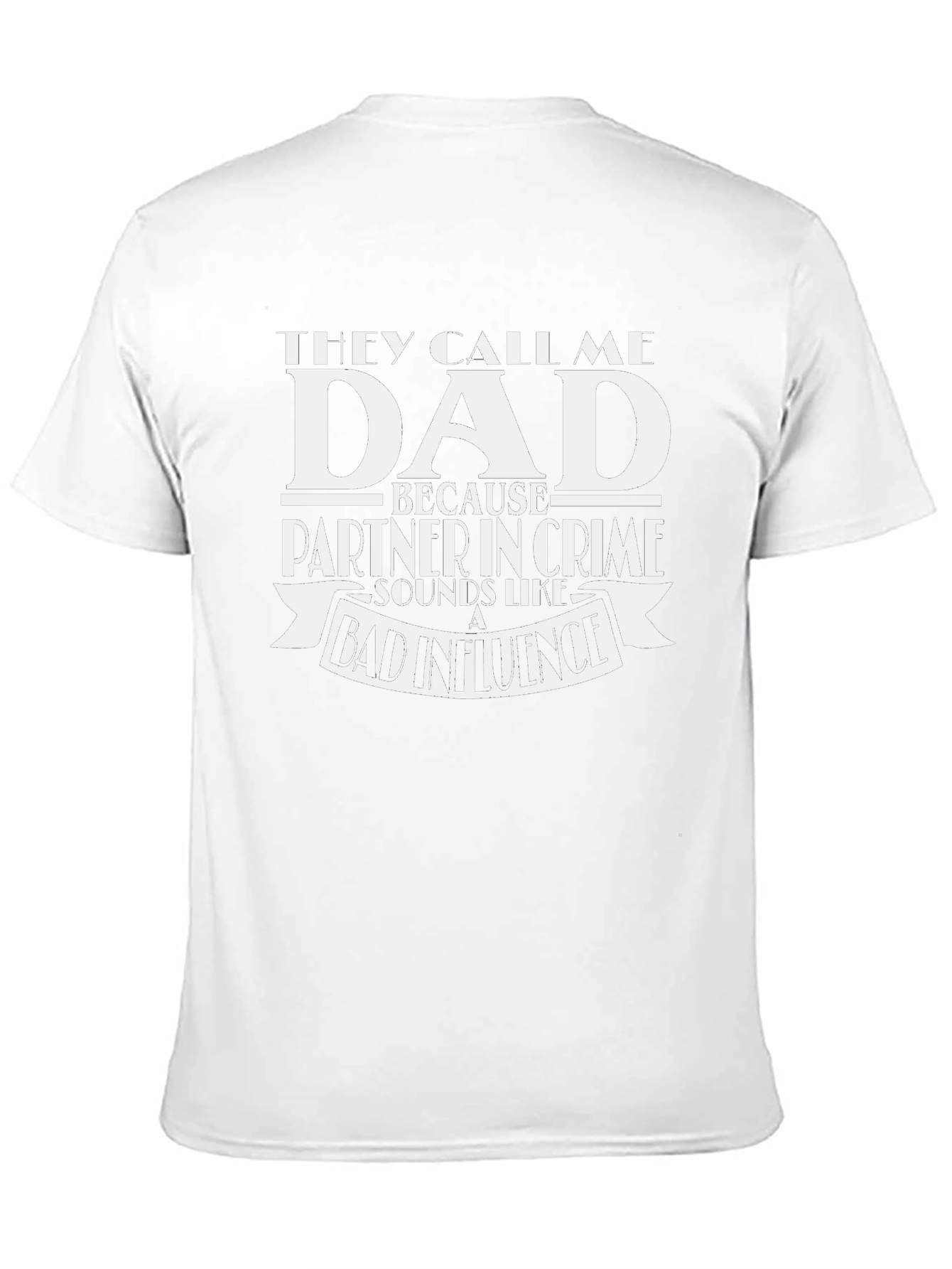 Funny Dad T-Shirt - Partner in Crime Graphic Tee
