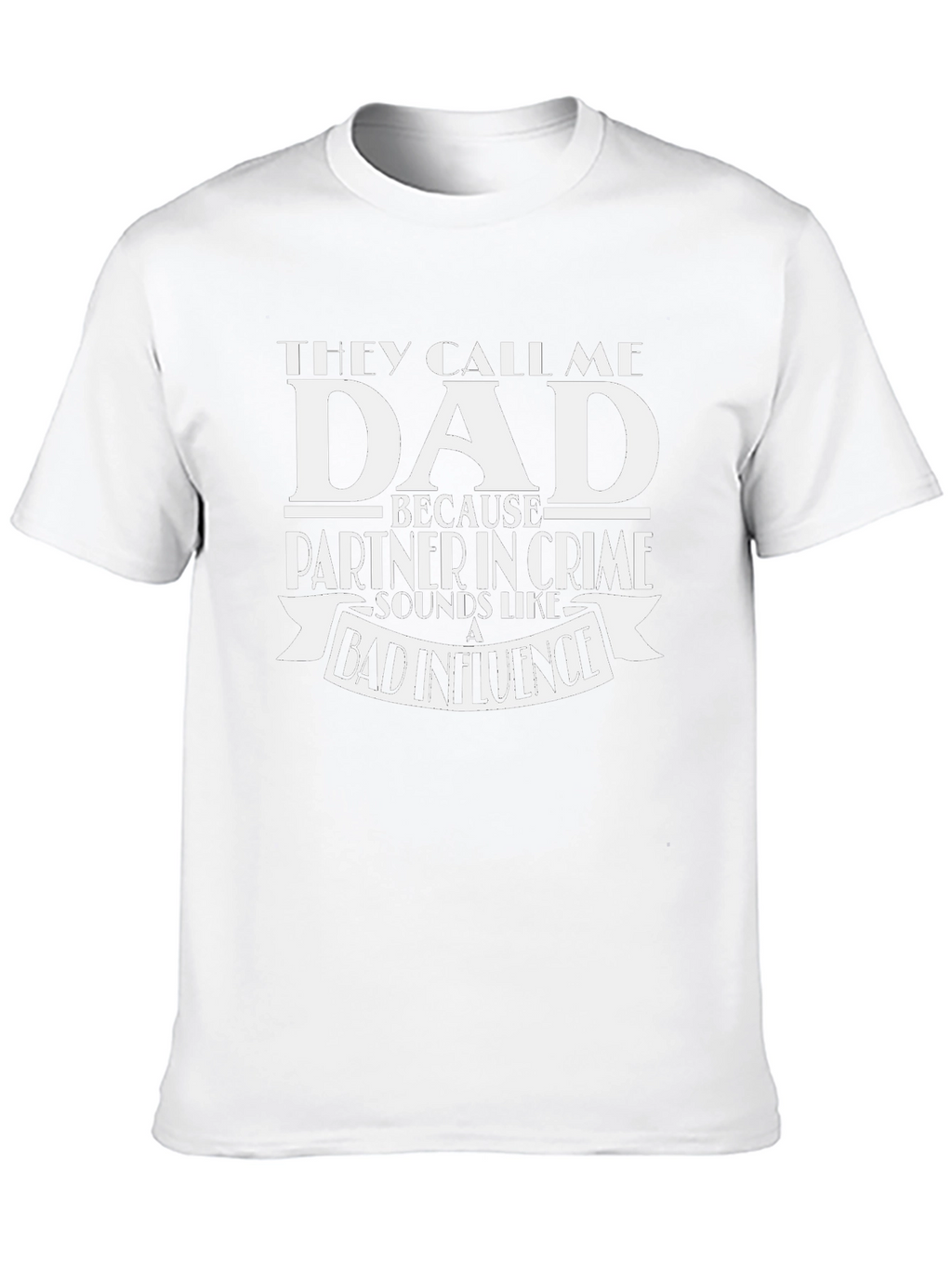 Funny Dad T-Shirt - Partner in Crime Graphic Tee