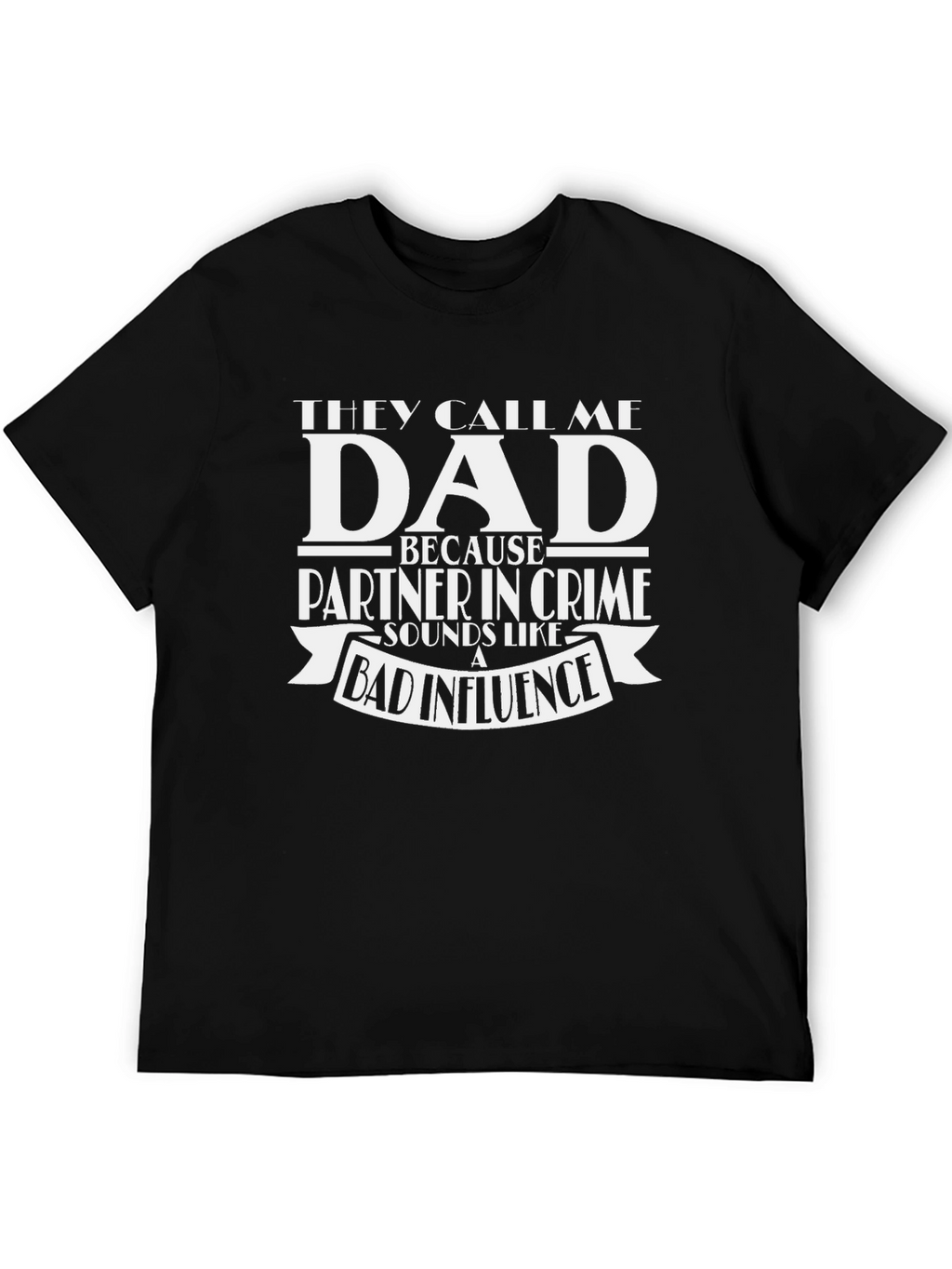 Funny Dad T-Shirt - Partner in Crime Graphic Tee