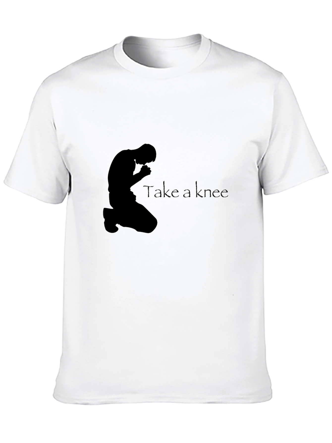 Take A Knee Graphic Tee - Black