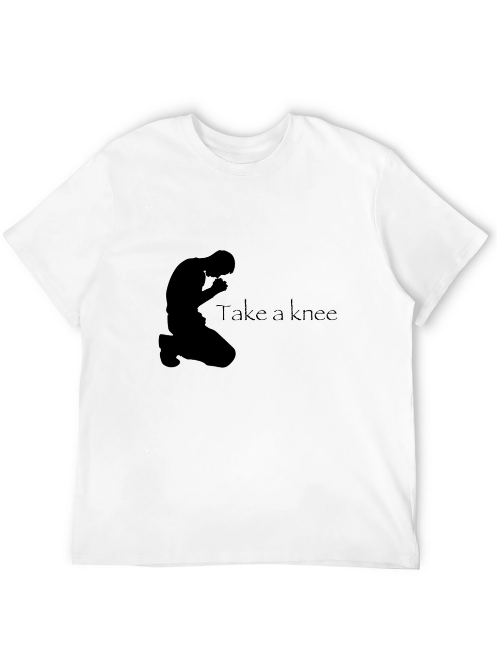 Take A Knee Graphic Tee - Black