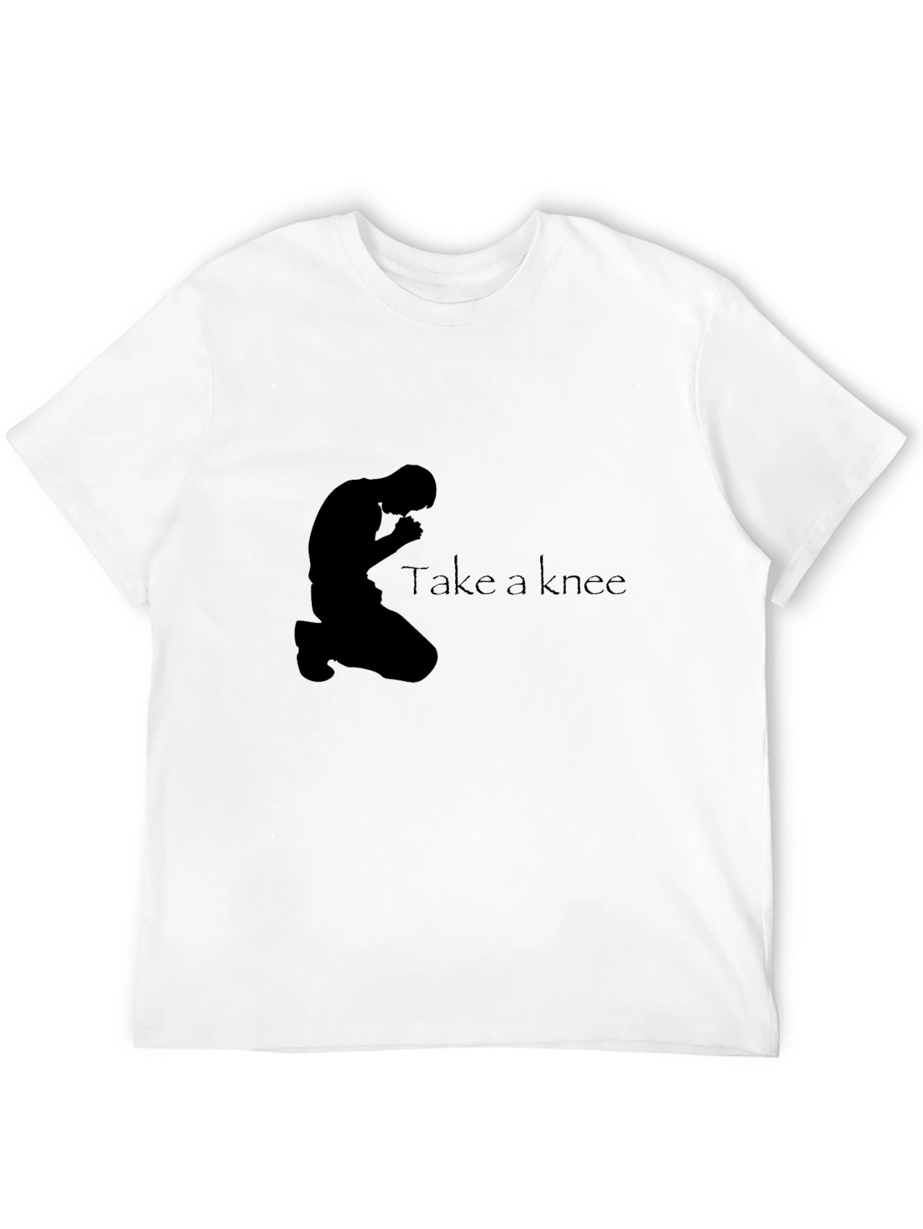 Take A Knee Graphic Tee - Black