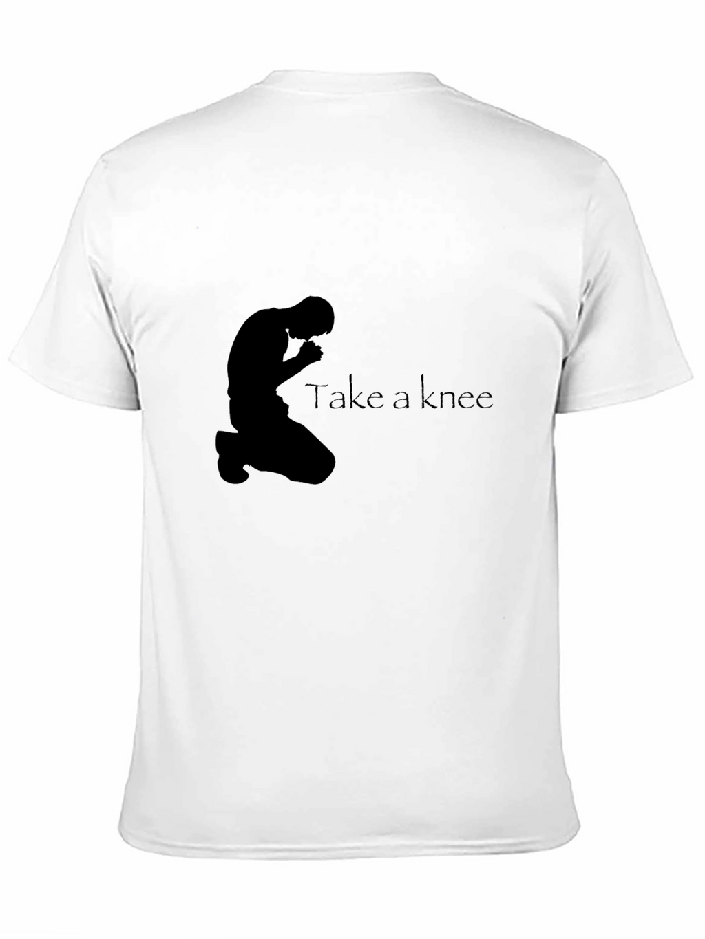 Take A Knee Graphic Tee - Black