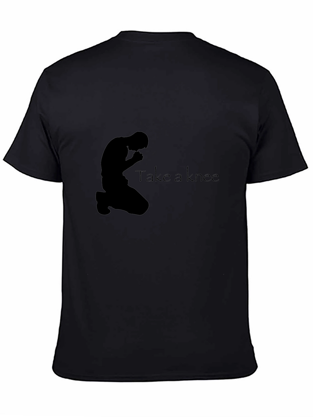 Take A Knee Graphic Tee - Black