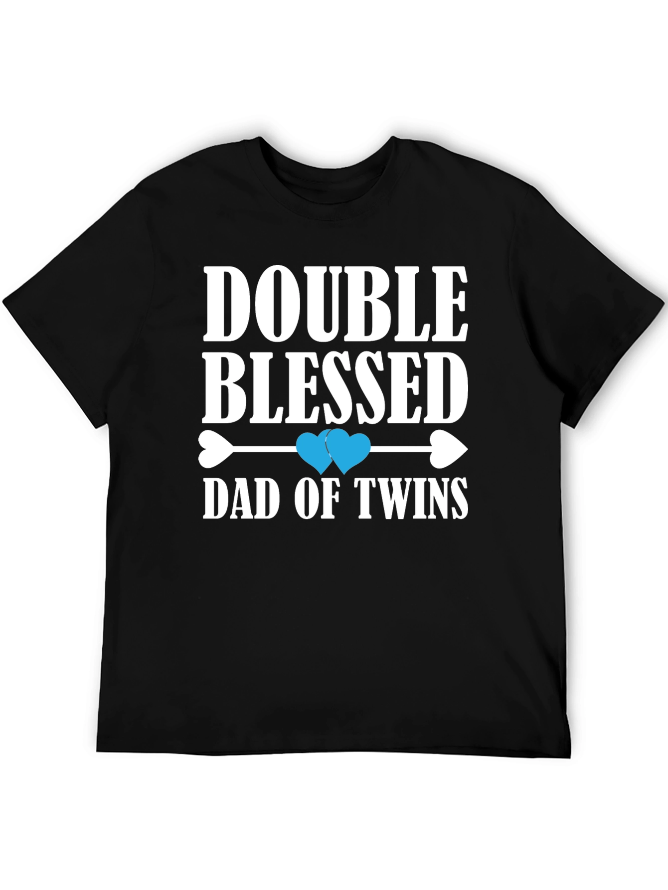 Double Blessed Dad of Twins T-Shirt