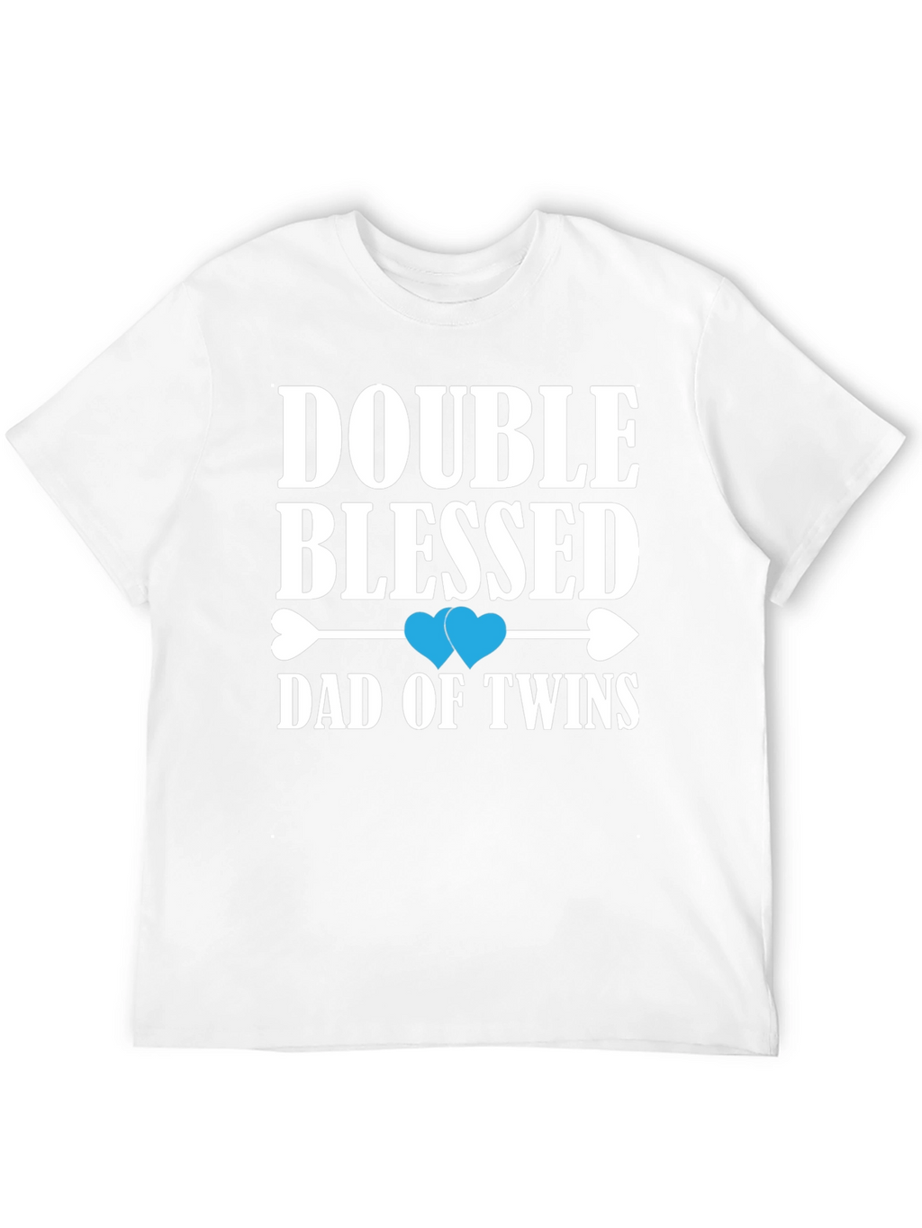 Double Blessed Dad of Twins T-Shirt