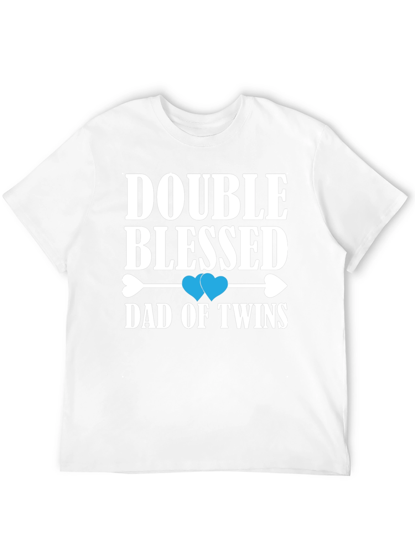 Double Blessed Dad of Twins T-Shirt