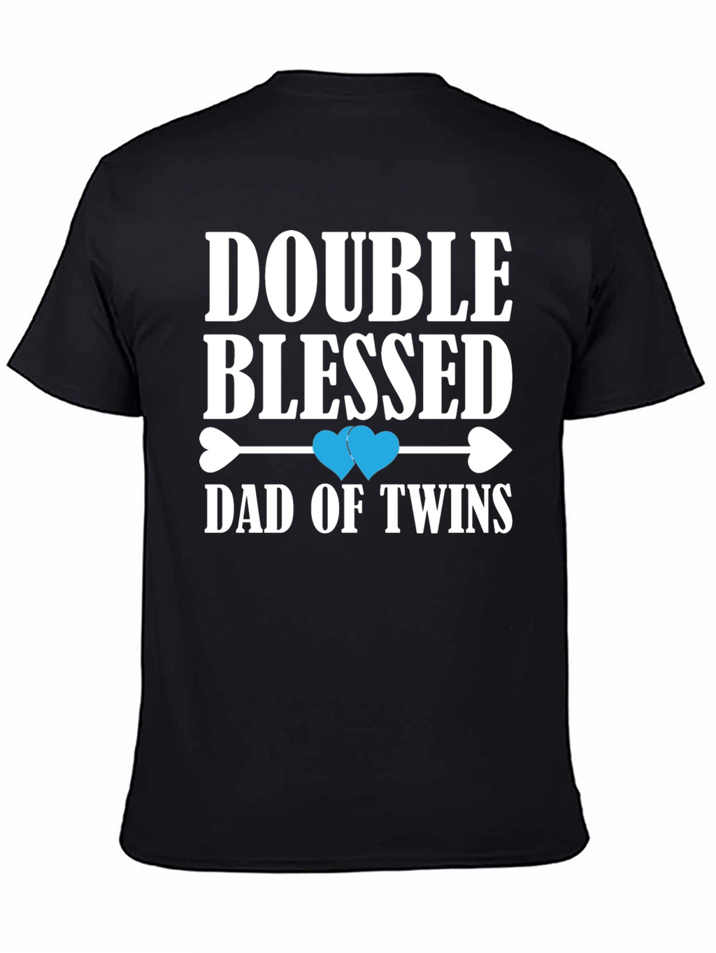 Double Blessed Dad of Twins T-Shirt