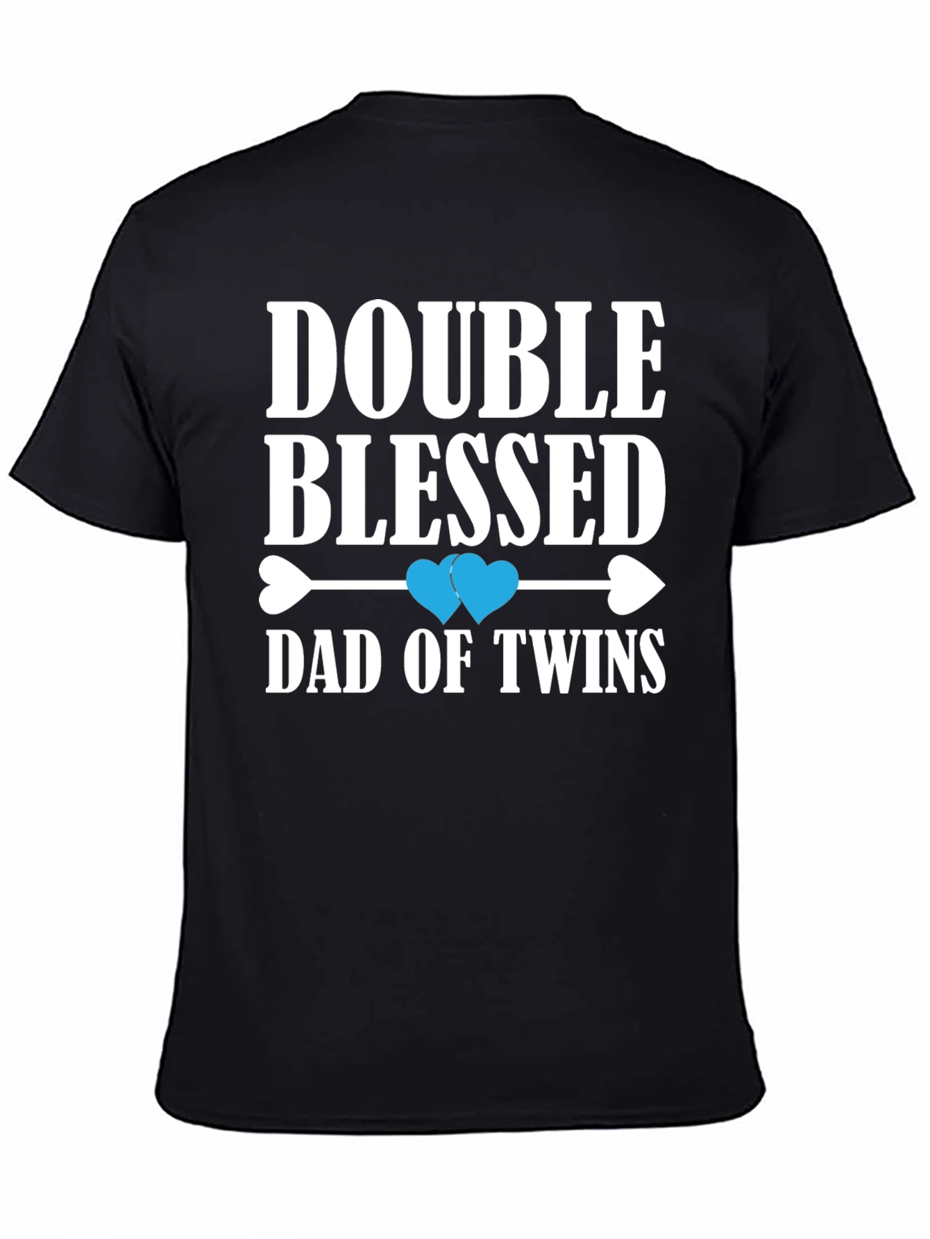 Double Blessed Dad of Twins T-Shirt