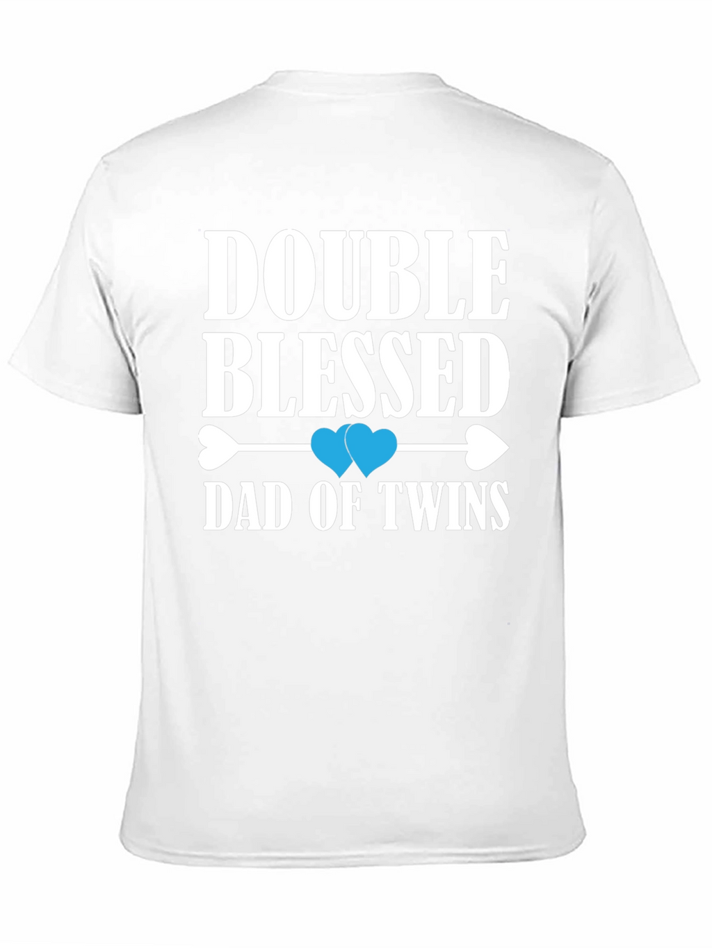 Double Blessed Dad of Twins T-Shirt