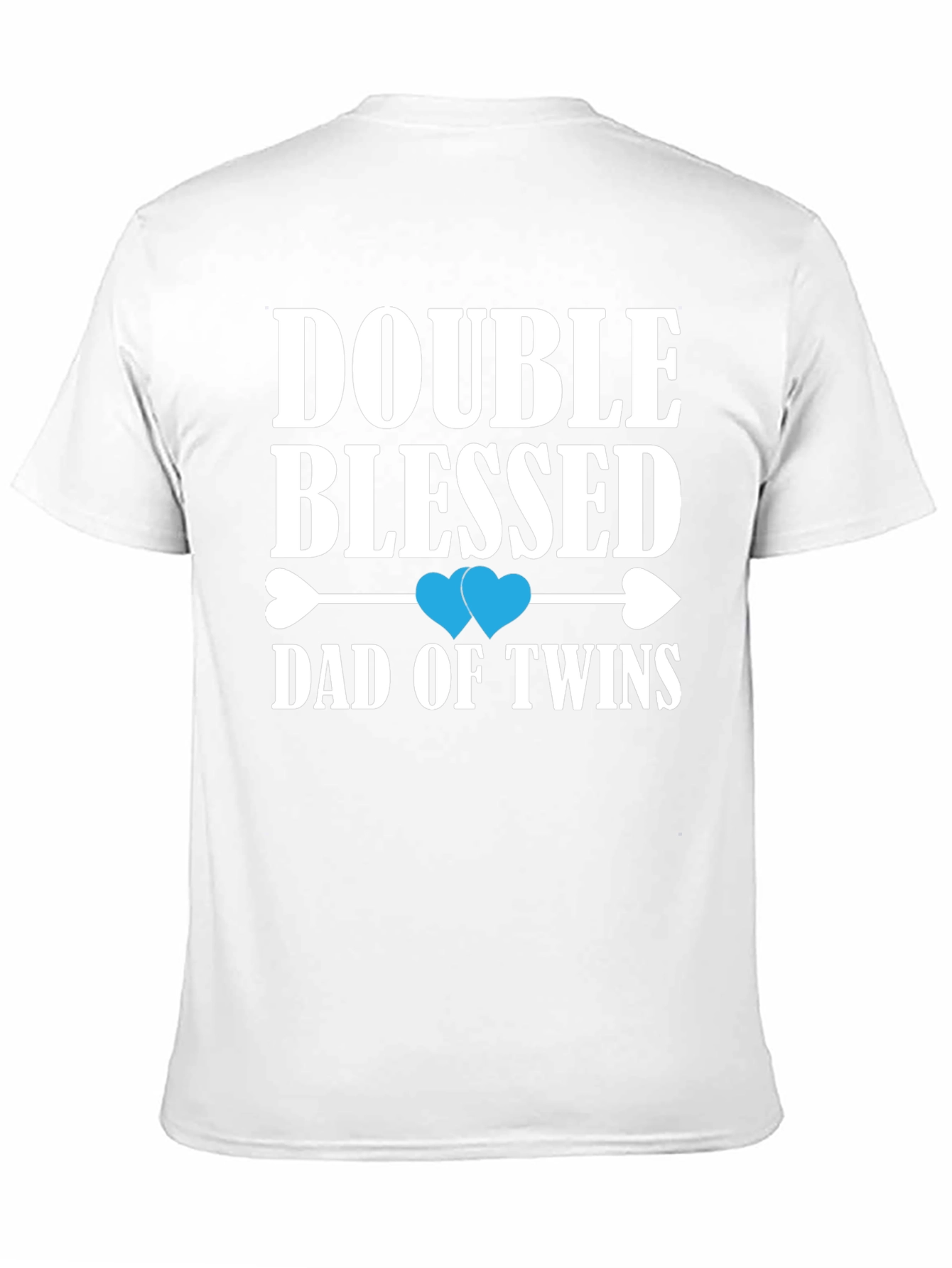 Double Blessed Dad of Twins T-Shirt