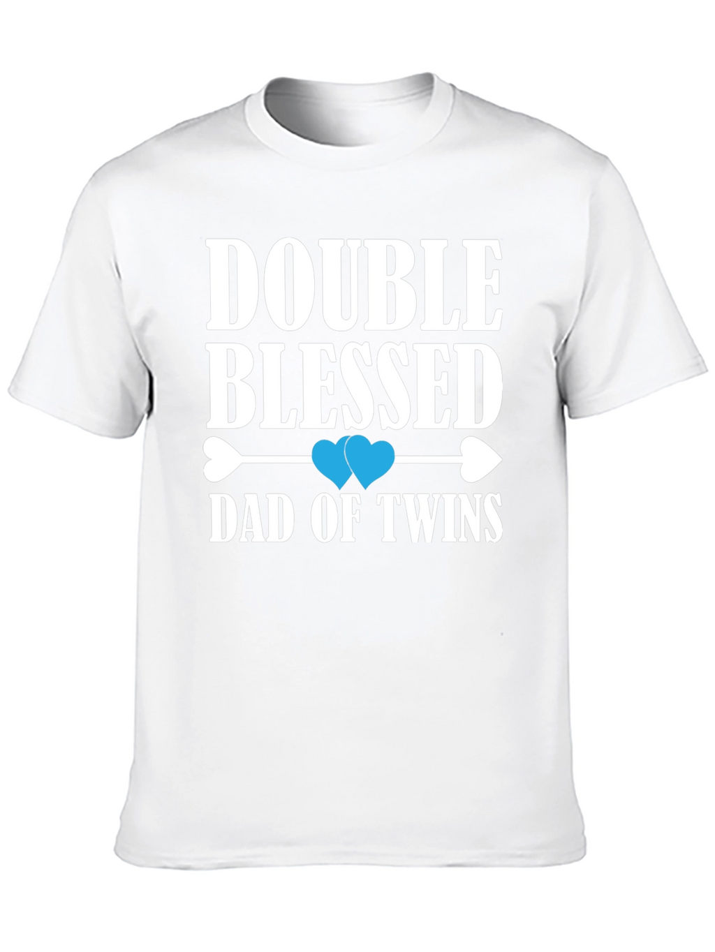 Double Blessed Dad of Twins T-Shirt