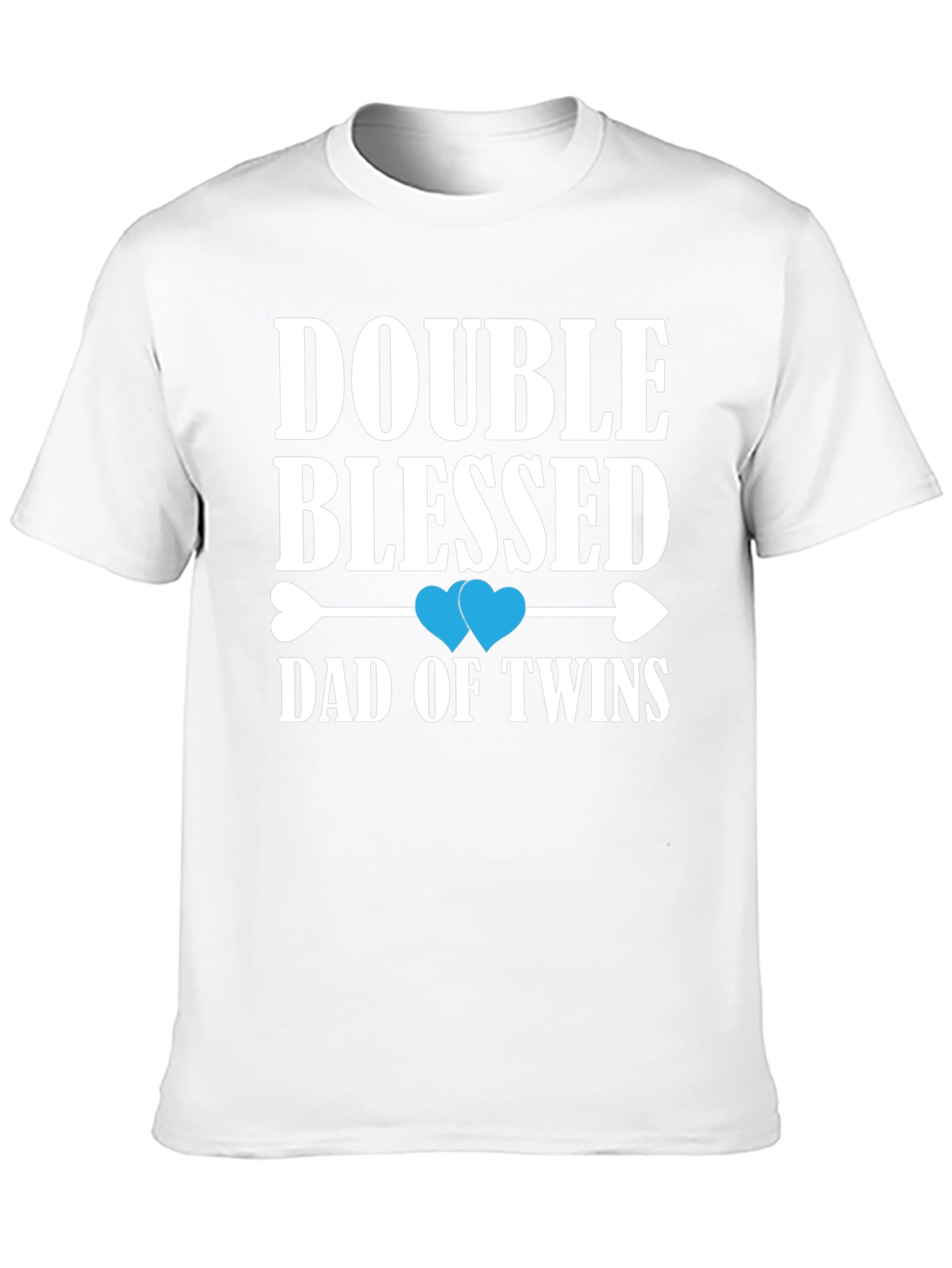 Double Blessed Dad of Twins T-Shirt