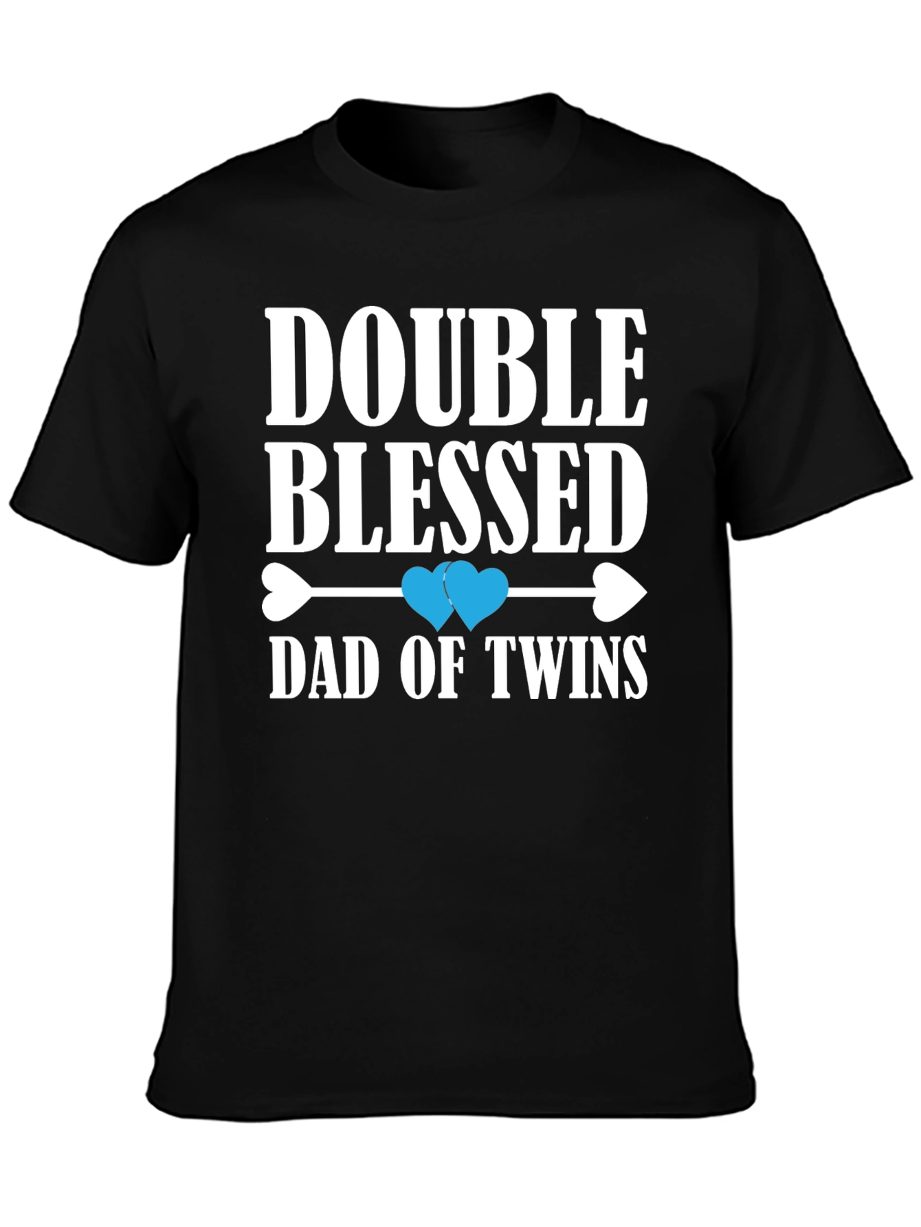Double Blessed Dad of Twins T-Shirt