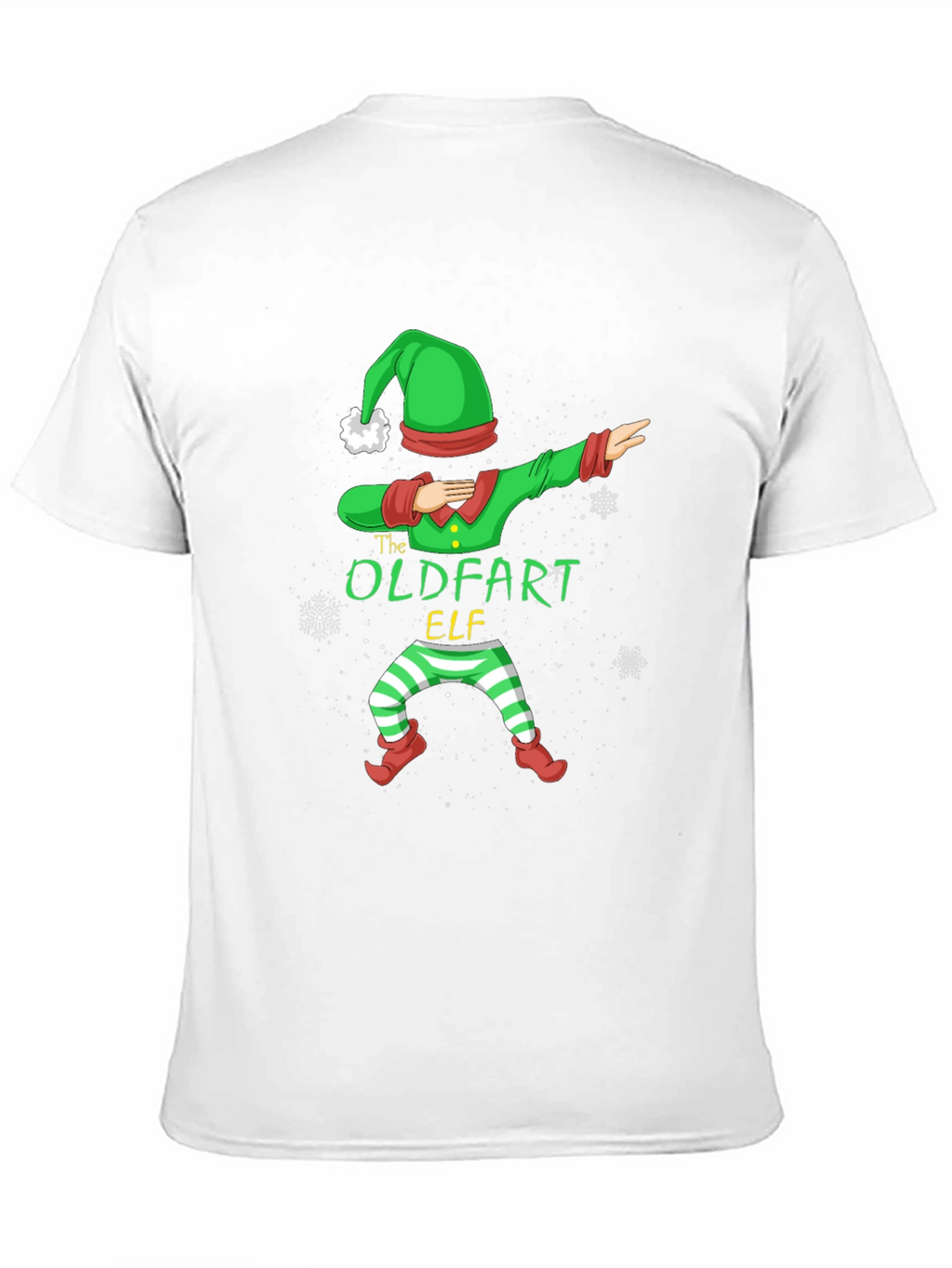The Oldfart Elf Dabbing Christmas T-Shirt
