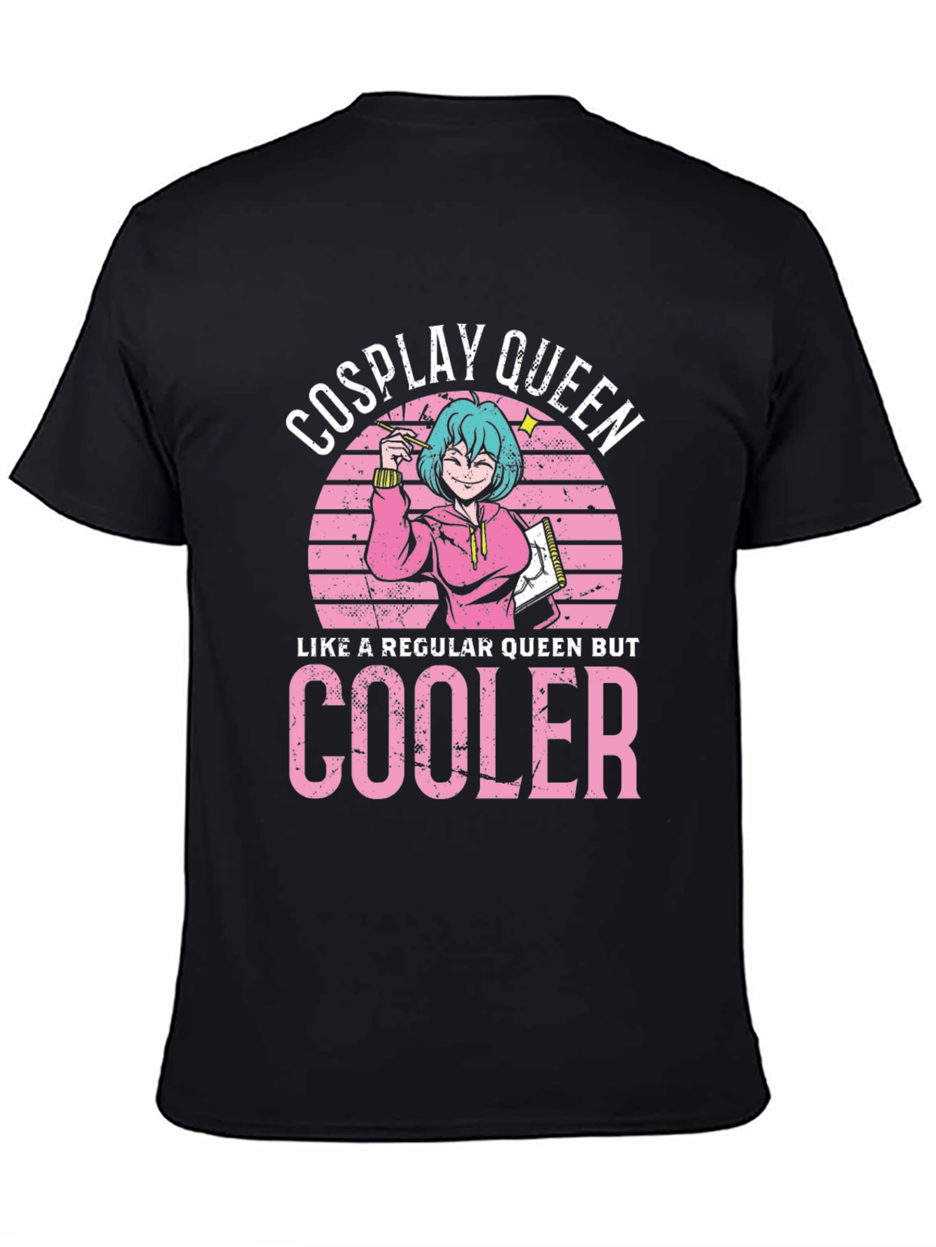 Cosplay Queen Graphic T-Shirt - Anime Lover Tee