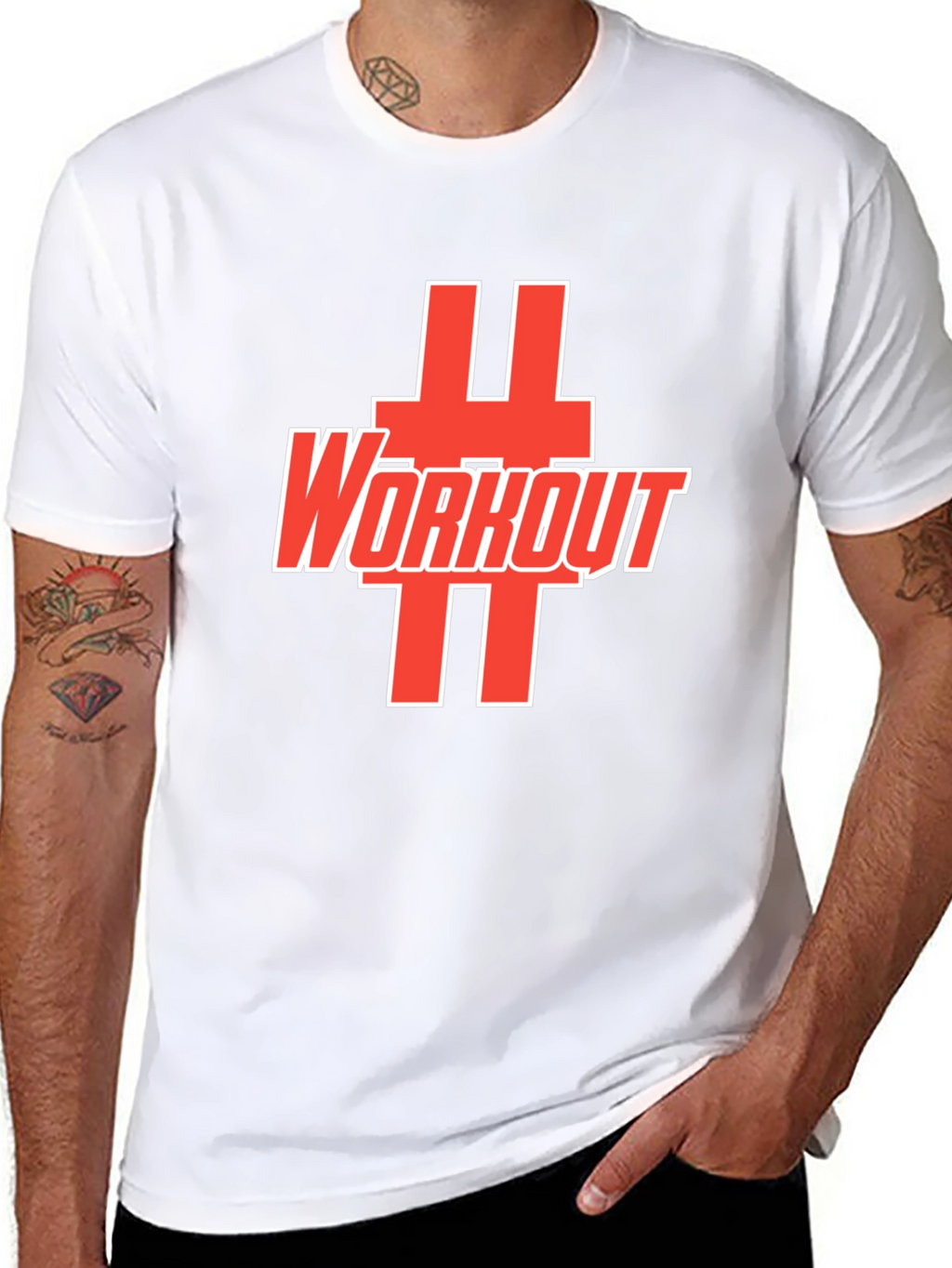 Workout Graphic T-Shirt - Gym Apparel