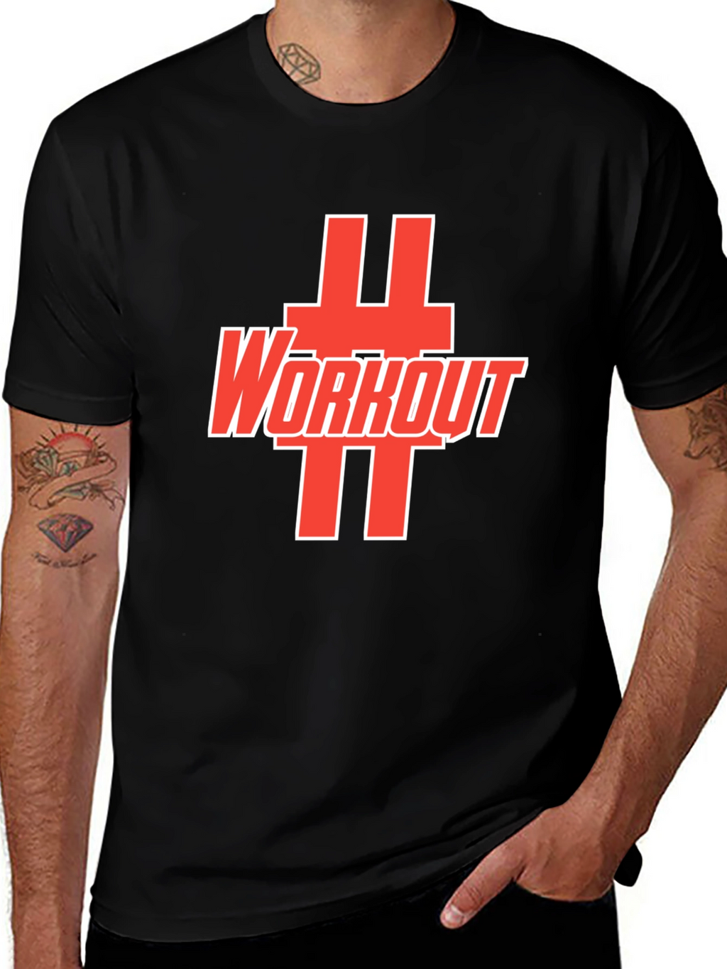 Workout Graphic T-Shirt - Gym Apparel