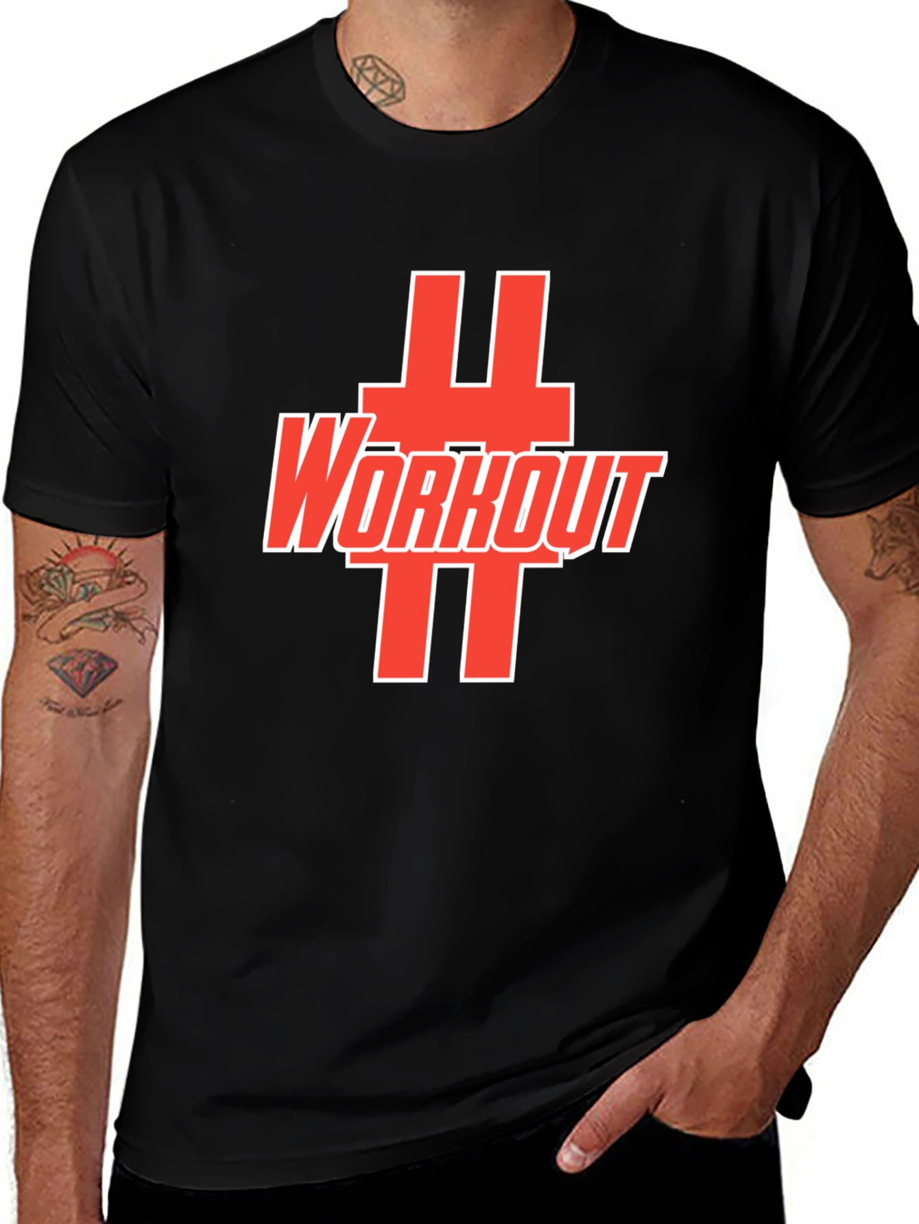 Workout Graphic T-Shirt - Gym Apparel