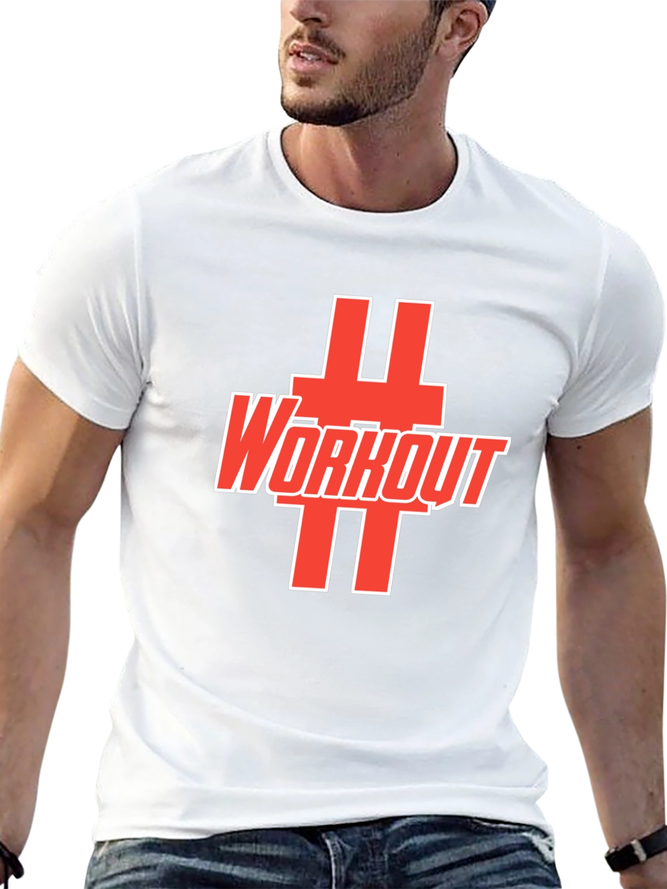 Workout Graphic T-Shirt - Gym Apparel