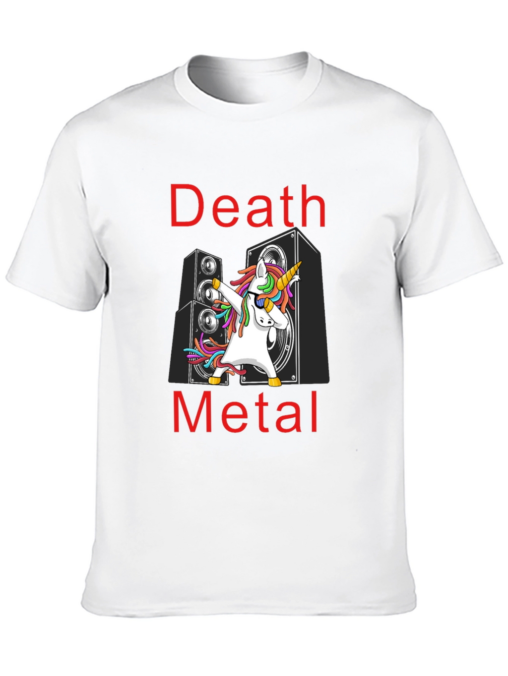 Death Metal Unicorn T-Shirt: Dab Dance