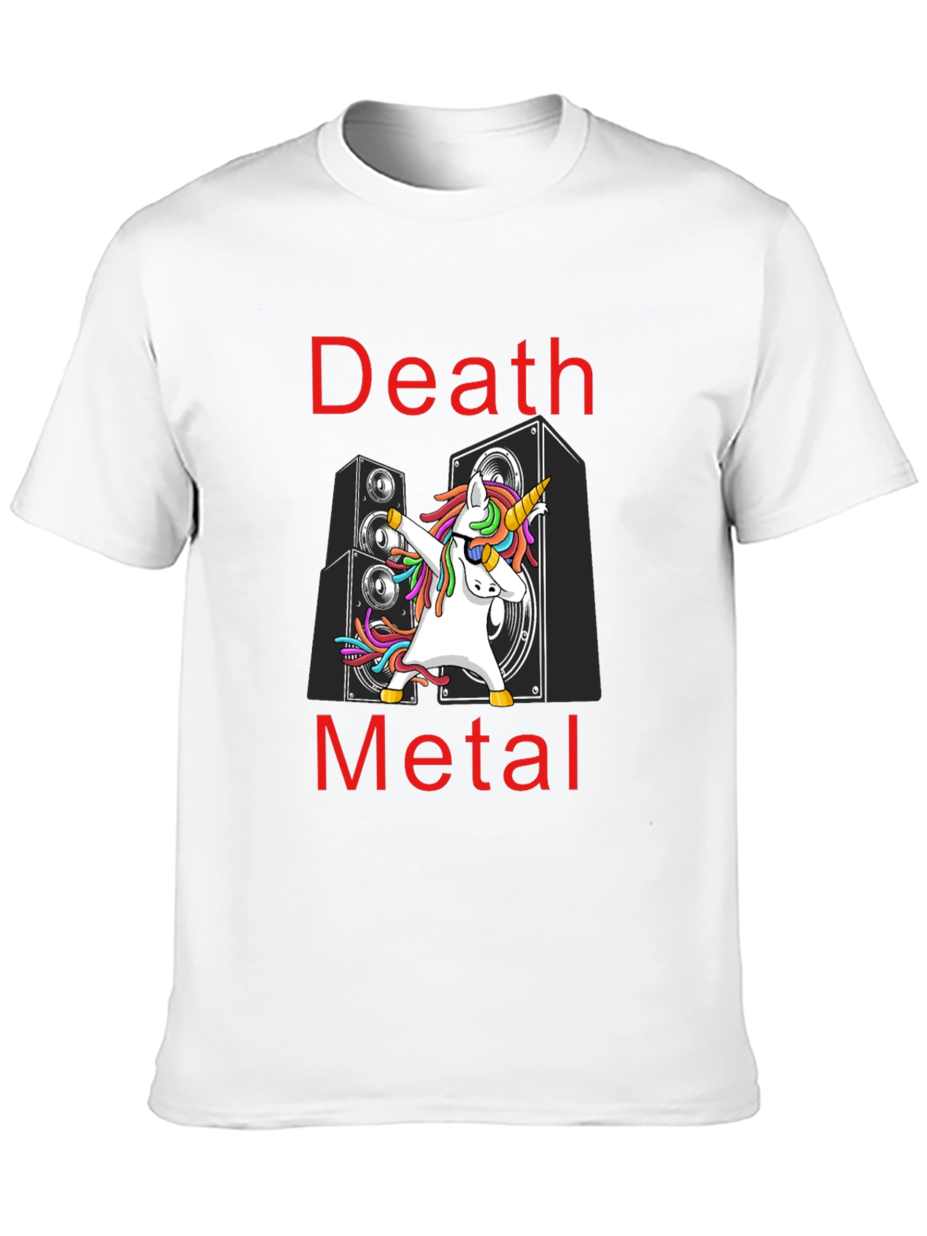 Death Metal Unicorn T-Shirt: Dab Dance