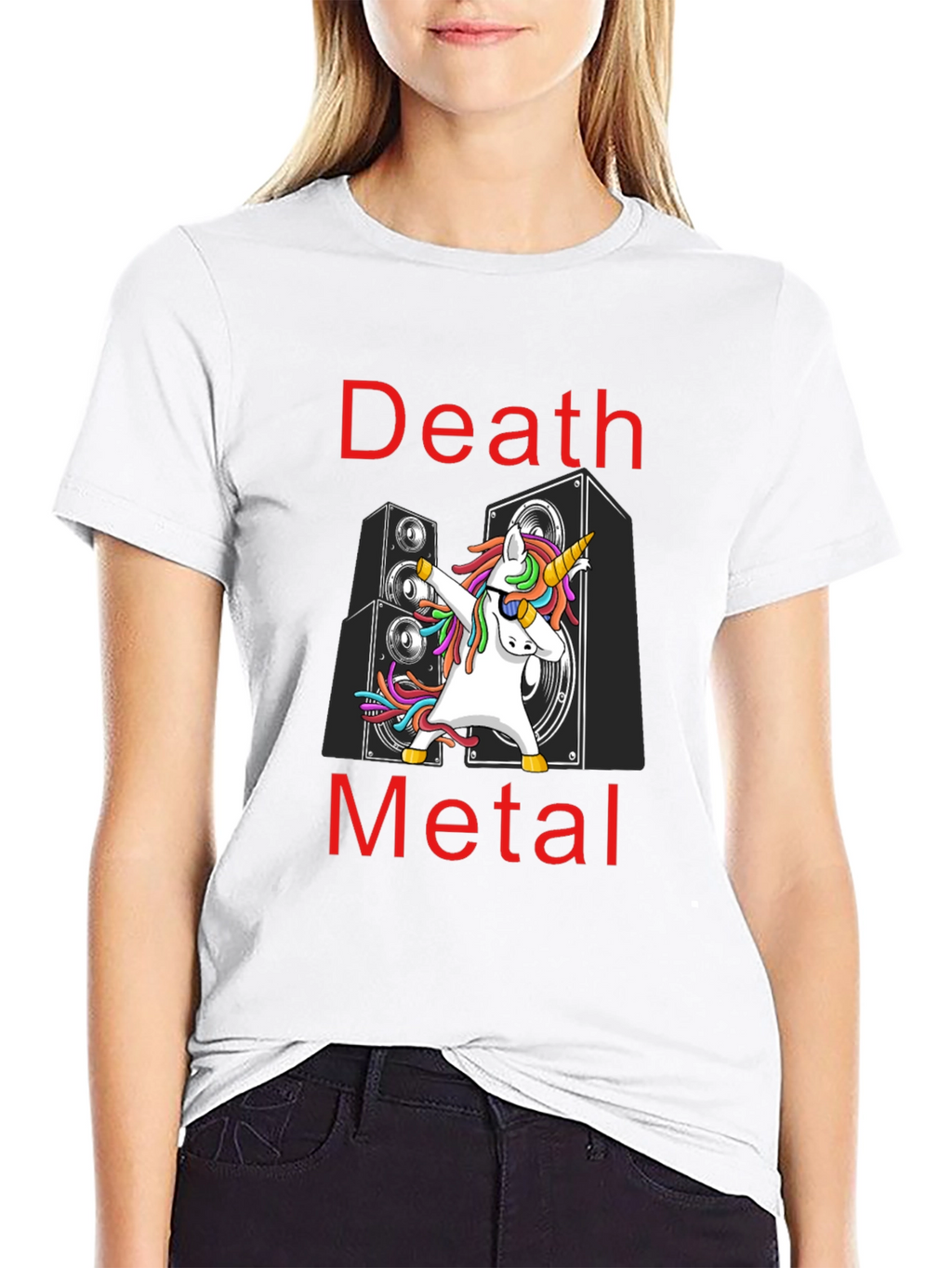 Death Metal Unicorn T-Shirt: Dab Dance