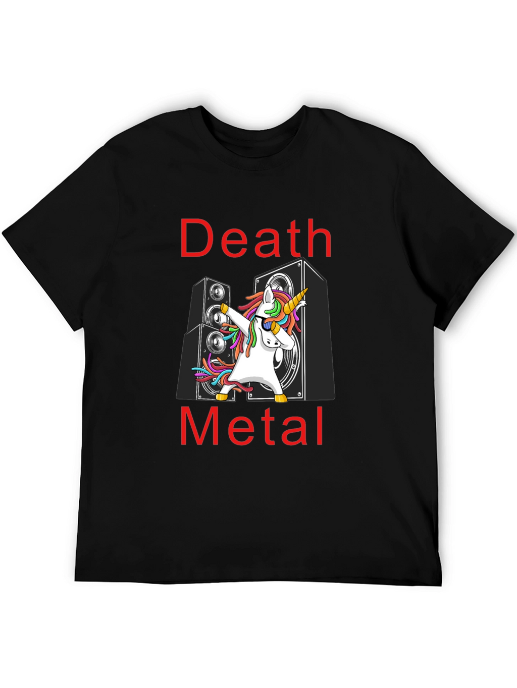 Death Metal Unicorn T-Shirt: Dab Dance