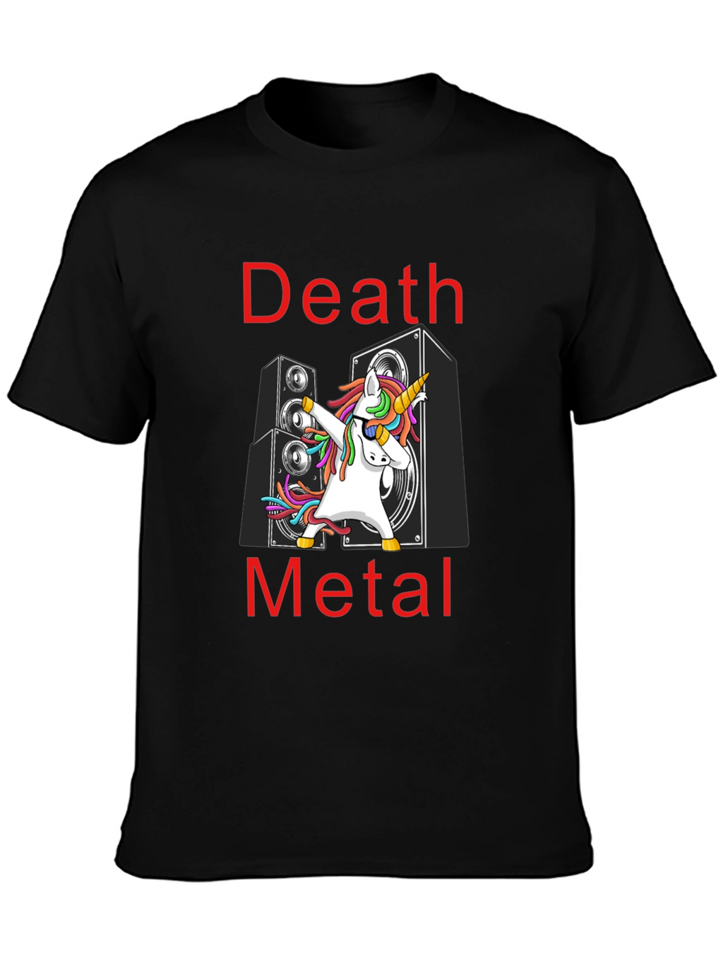 Death Metal Unicorn T-Shirt: Dab Dance