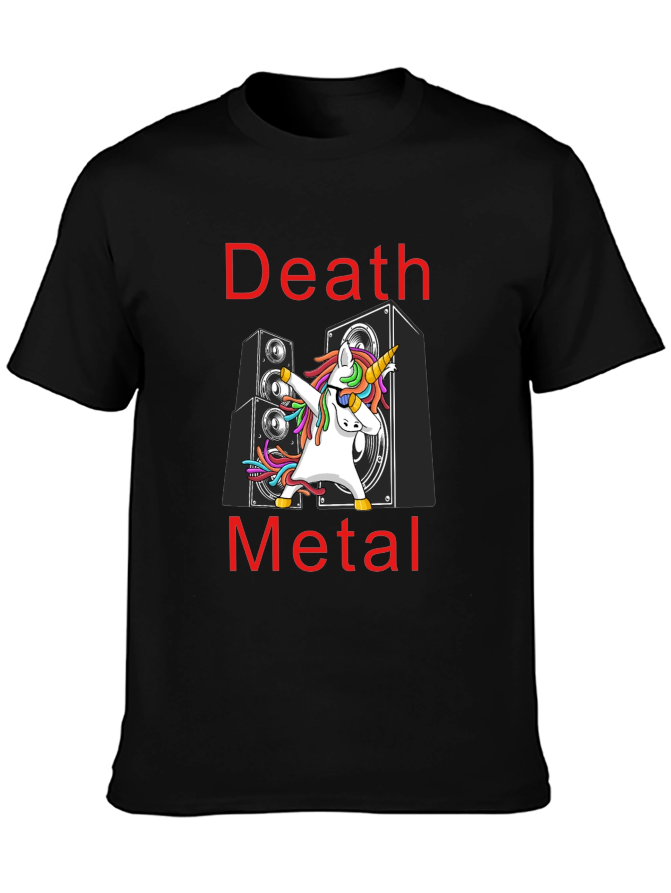 Death Metal Unicorn T-Shirt: Dab Dance