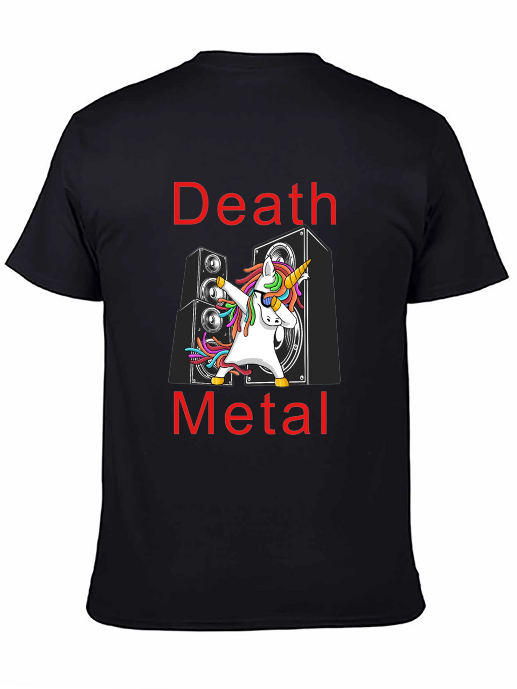 Death Metal Unicorn T-Shirt: Dab Dance
