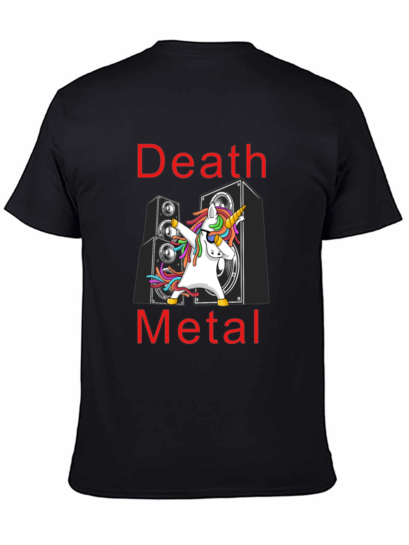 Death Metal Unicorn T-Shirt: Dab Dance