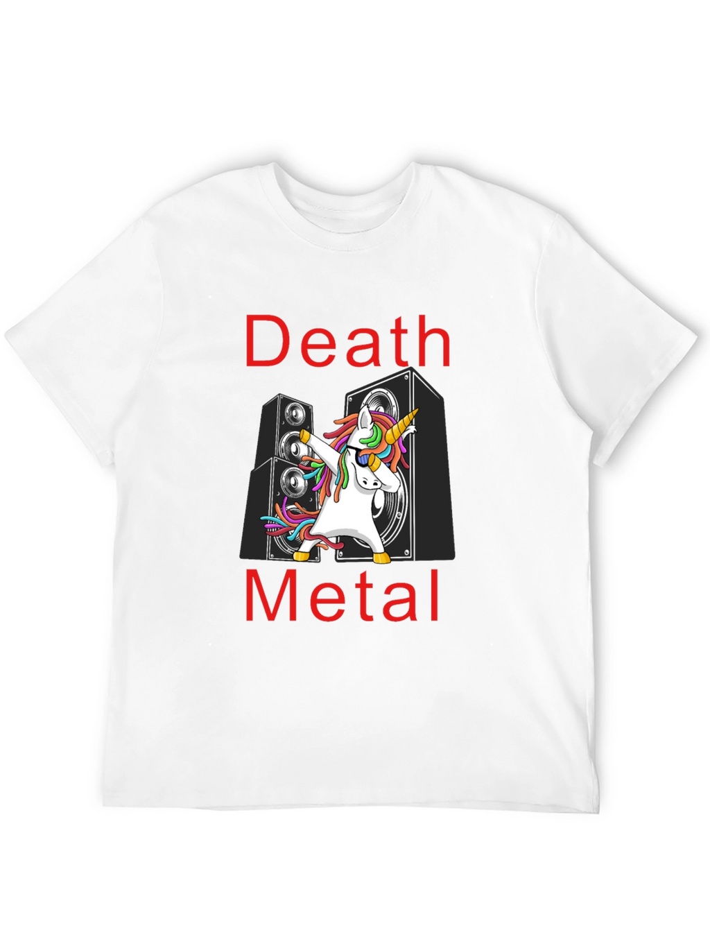 Death Metal Unicorn T-Shirt: Dab Dance