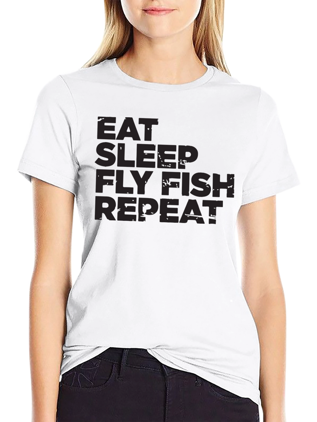 Eat Sleep Fly Fish Repeat T-Shirt