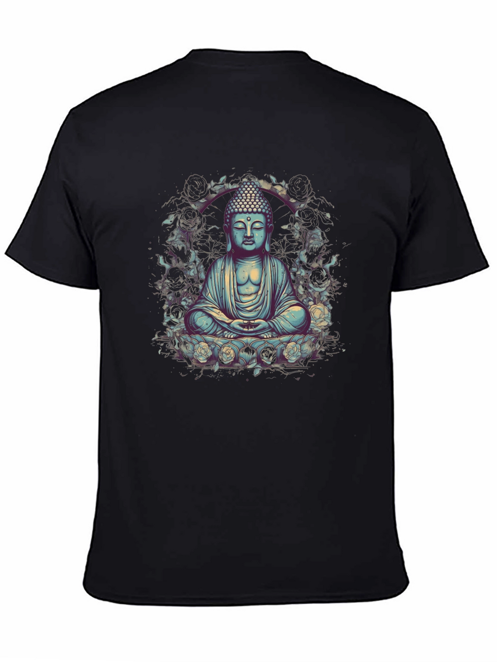 Buddha Graphic Tee - Serene Spiritual Style
