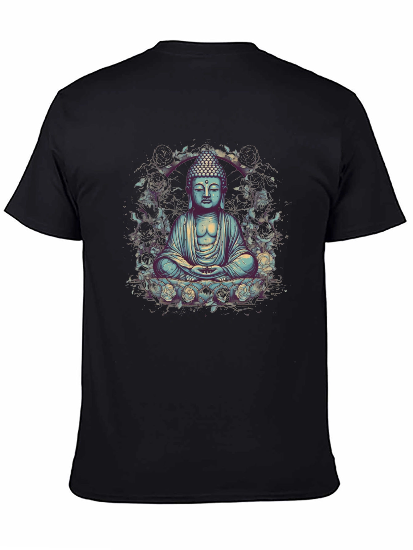 Buddha Graphic Tee - Serene Spiritual Style