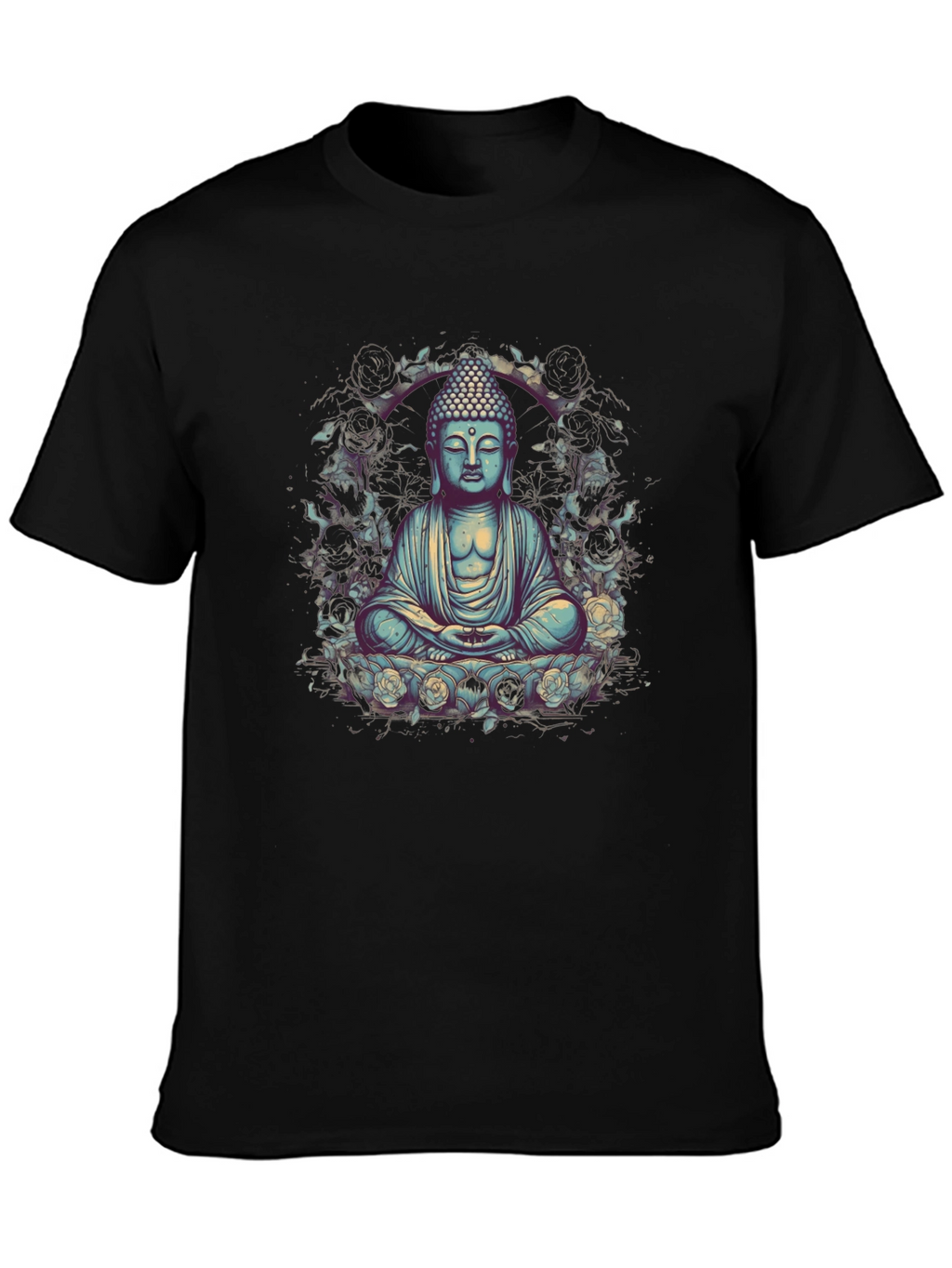 Buddha Graphic Tee - Serene Spiritual Style