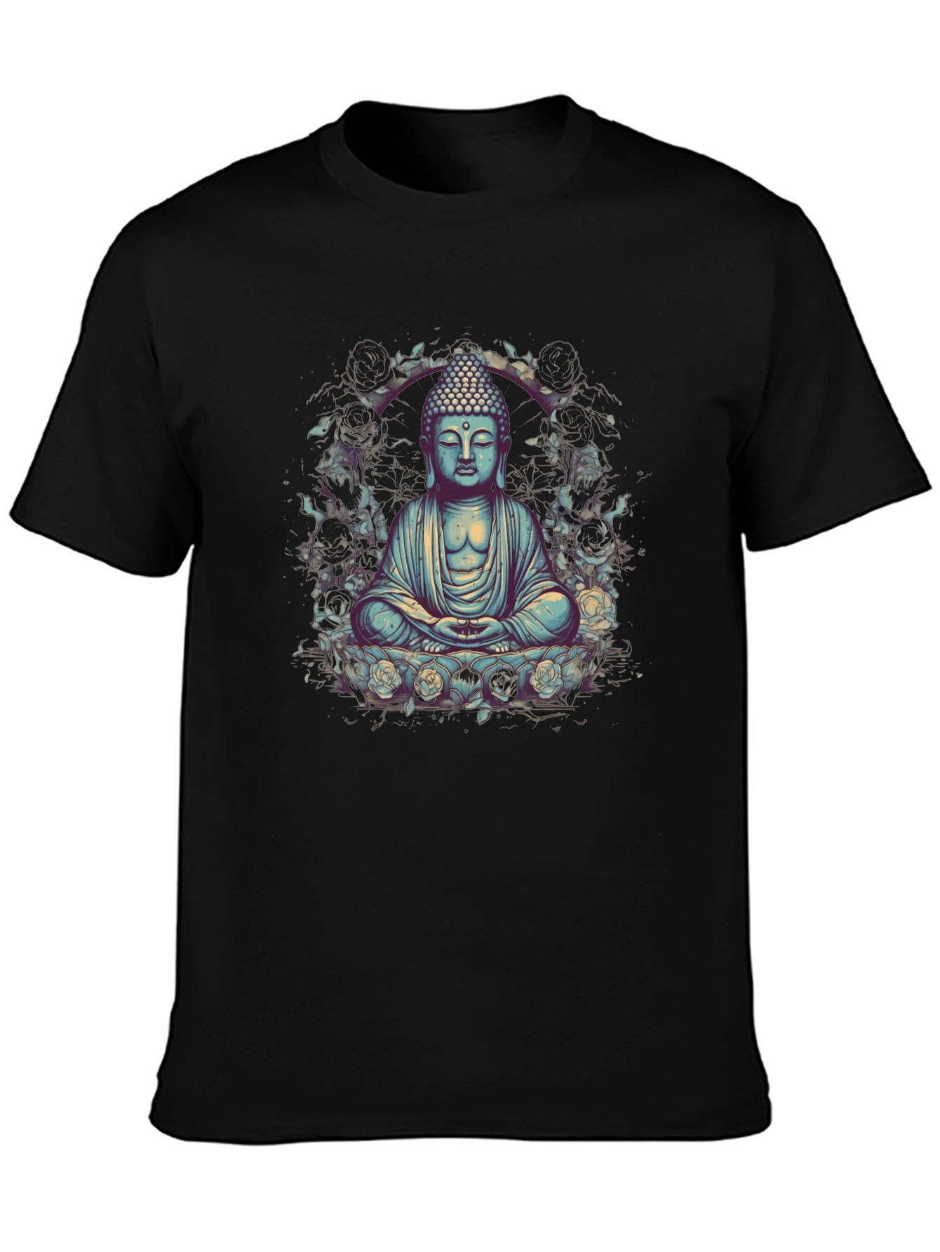 Buddha Graphic Tee - Serene Spiritual Style