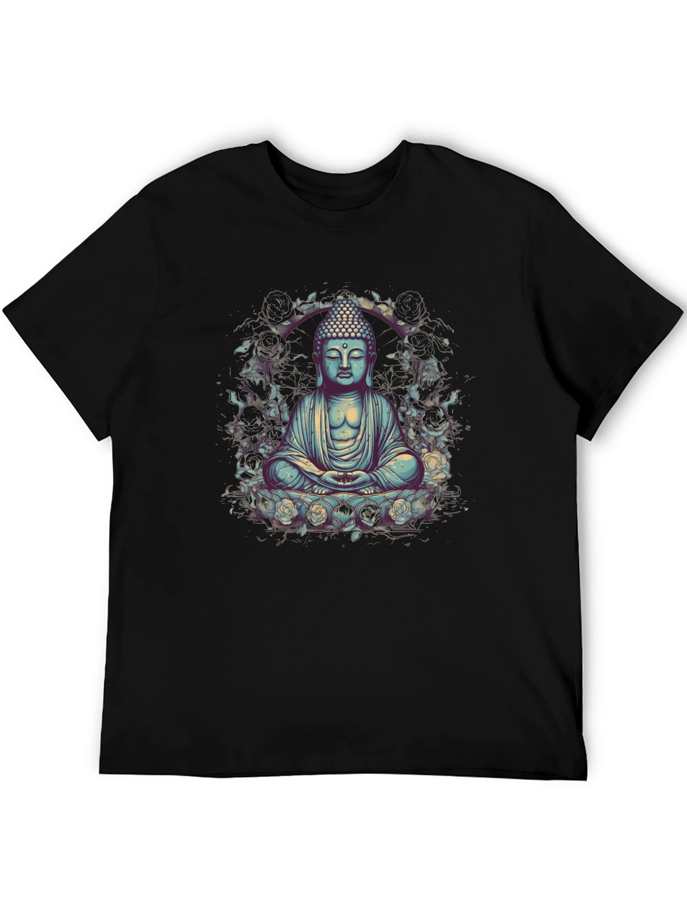 Buddha Graphic Tee - Serene Spiritual Style