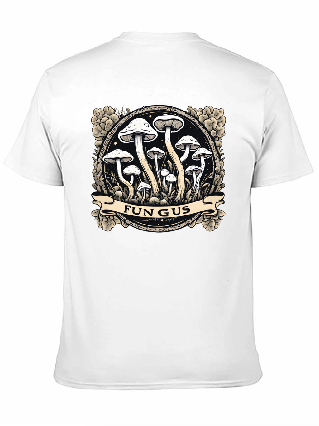 Fungus Graphic Tee - Unique Mushroom Design