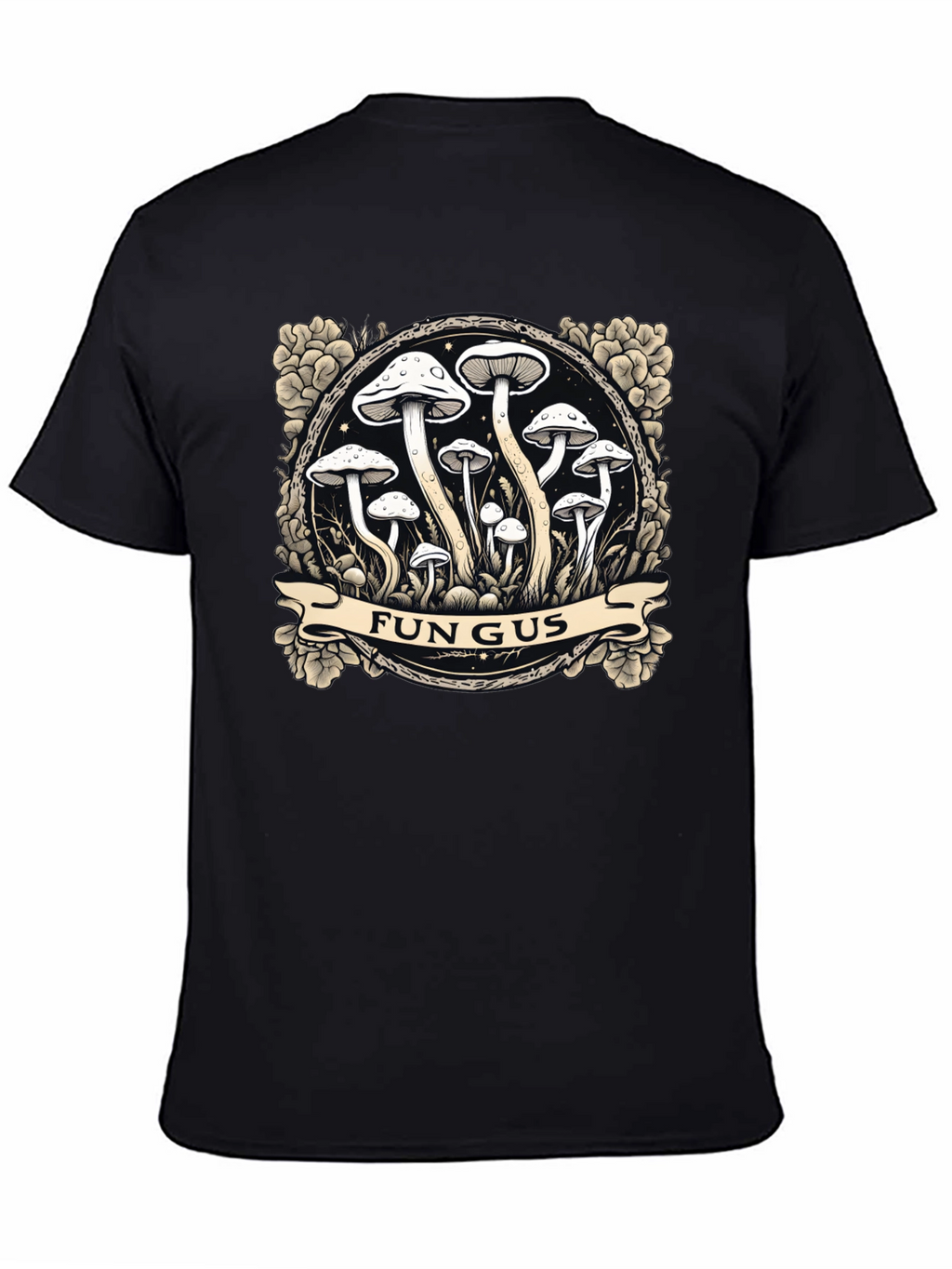 Fungus Graphic Tee - Unique Mushroom Design