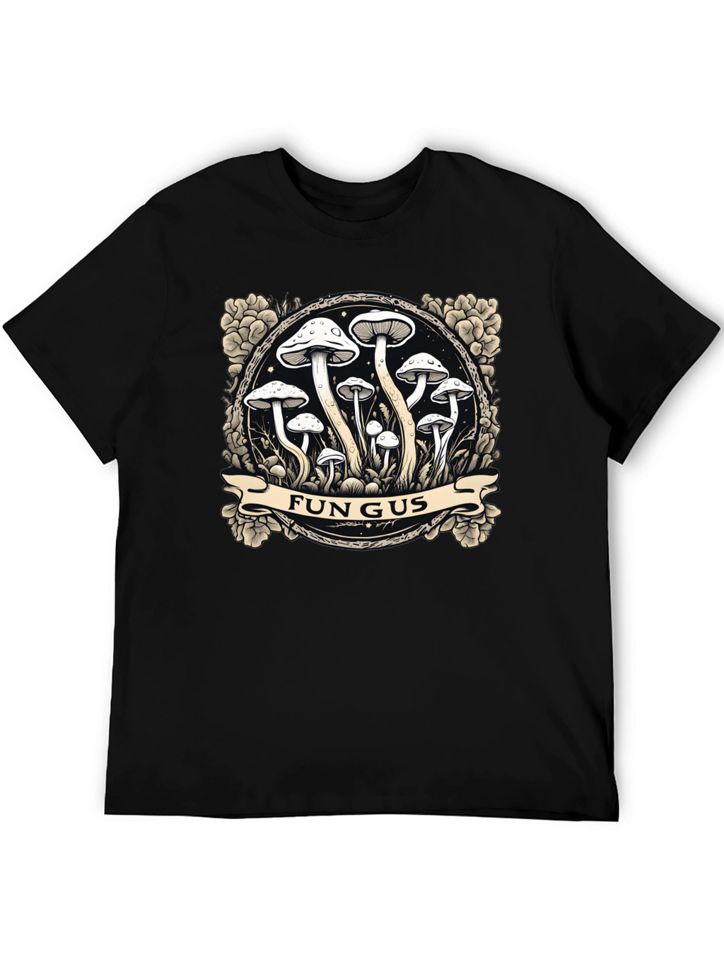 Fungus Graphic Tee - Unique Mushroom Design