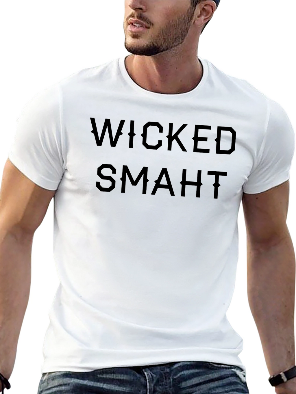 Wicked Smaht T-Shirt - Boston Accent Tee