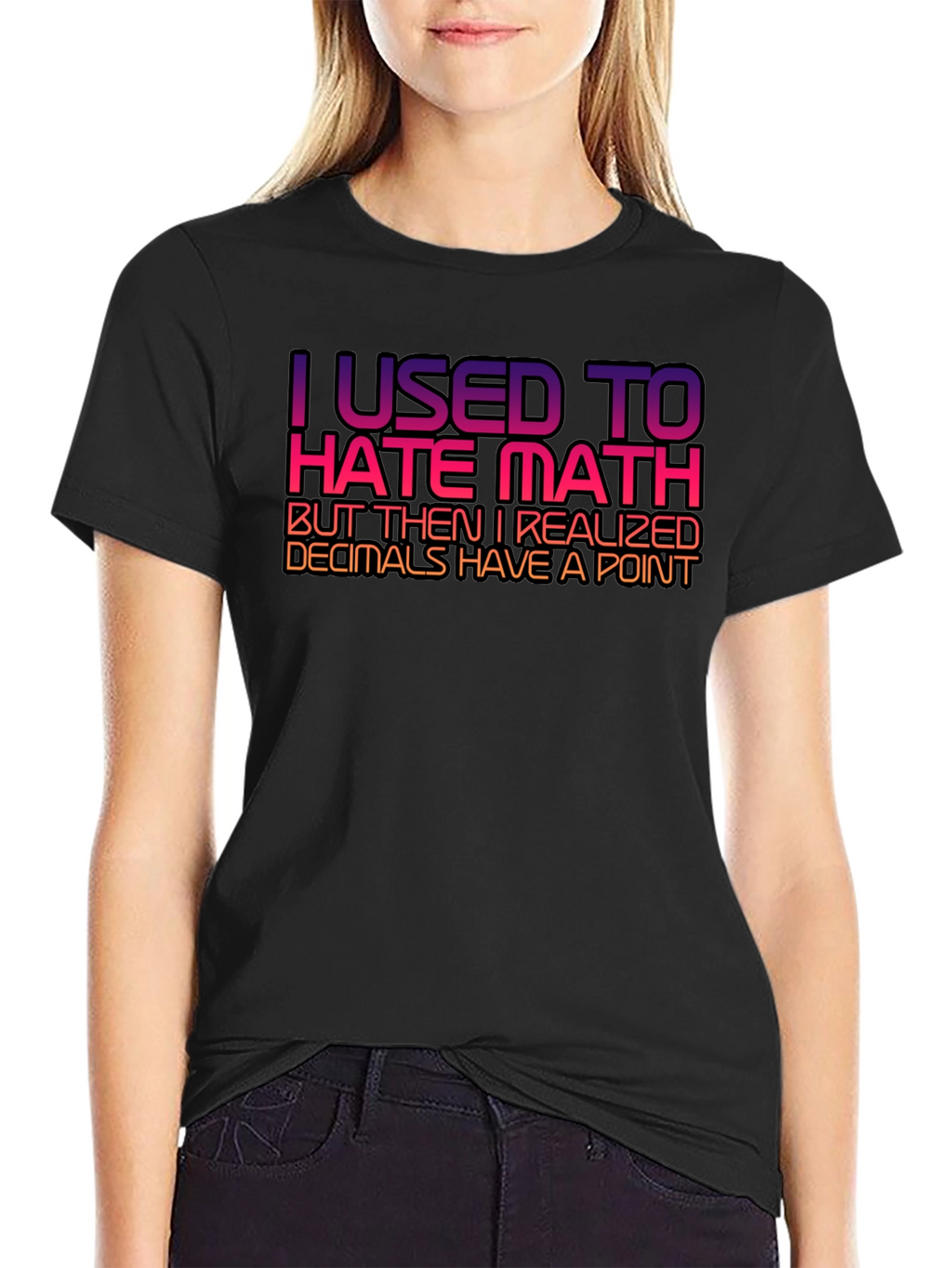 Math Humor T-Shirt - Decimals Have a Point!