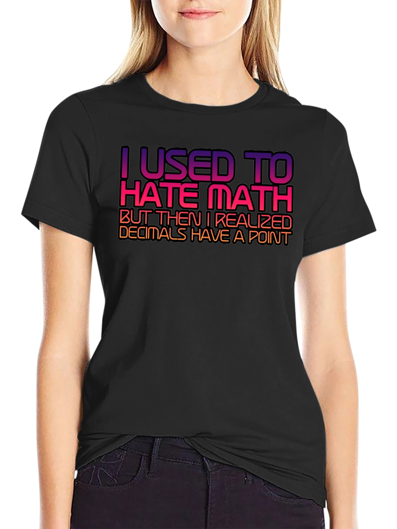 Math Humor T-Shirt - Decimals Have a Point!