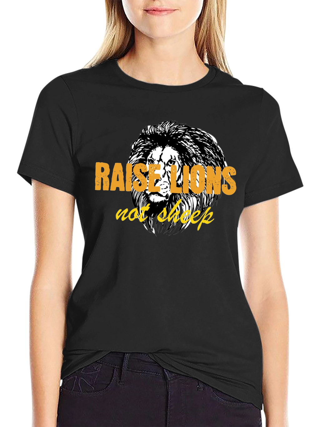 Raise Lions T-Shirt - Bold Graphic Tee